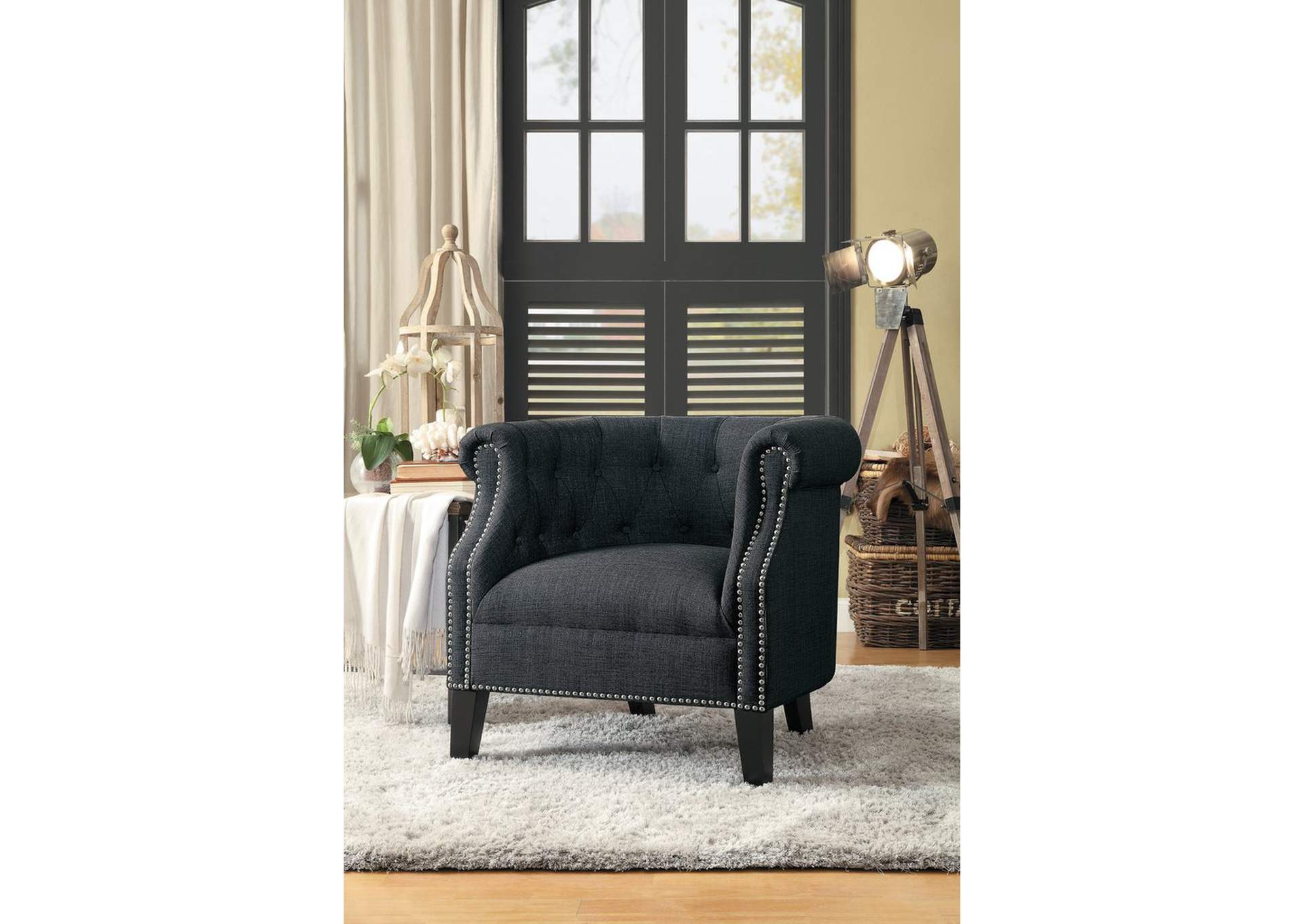 Brown Accent Chair,Homelegance
