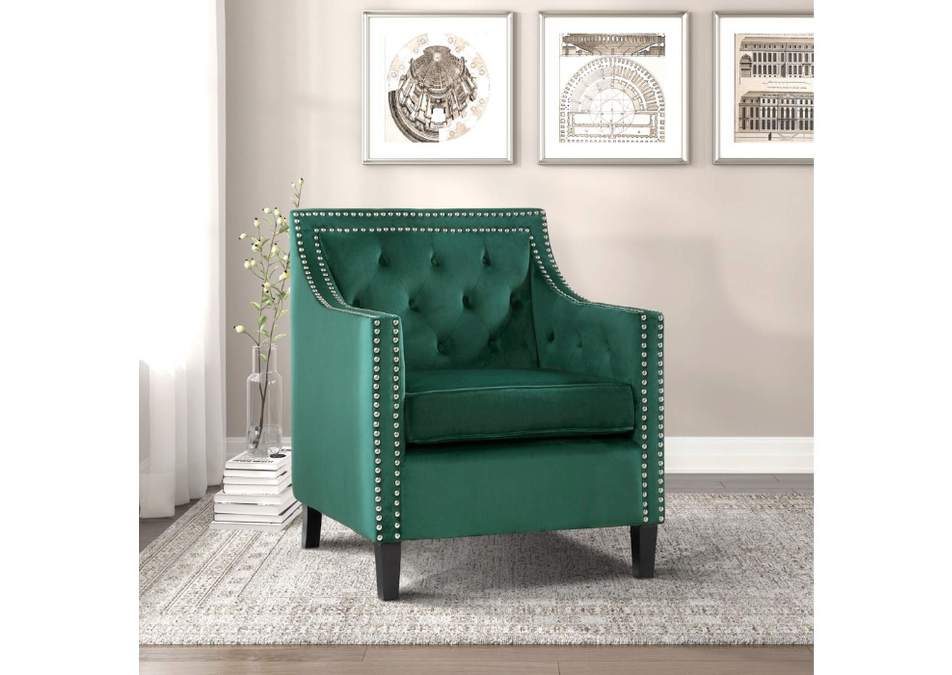 Grazioso Accent Chair,Homelegance