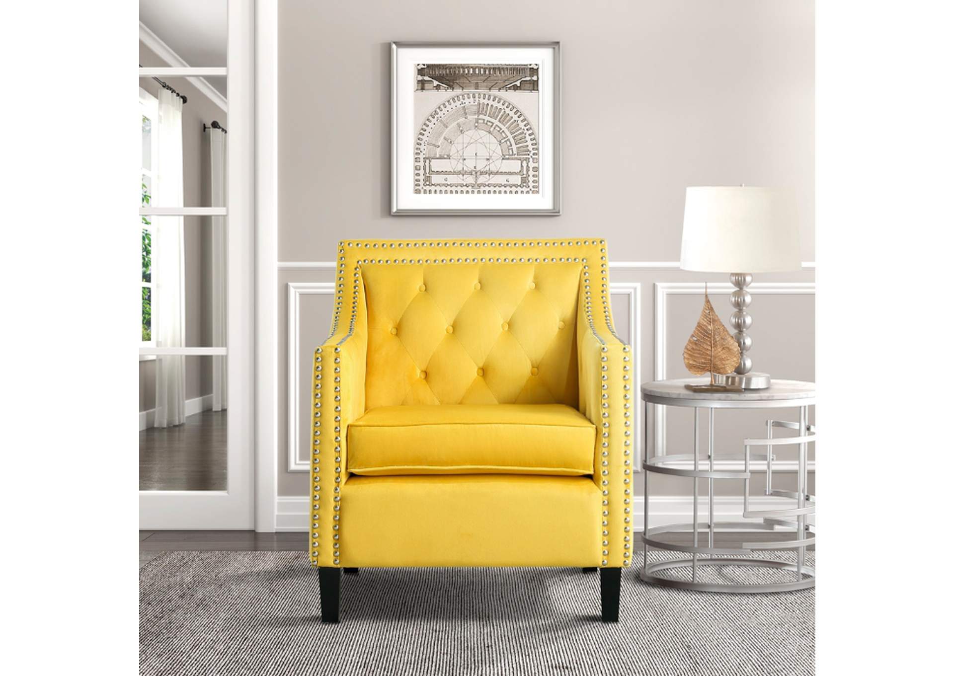 Grazioso Accent Chair,Homelegance