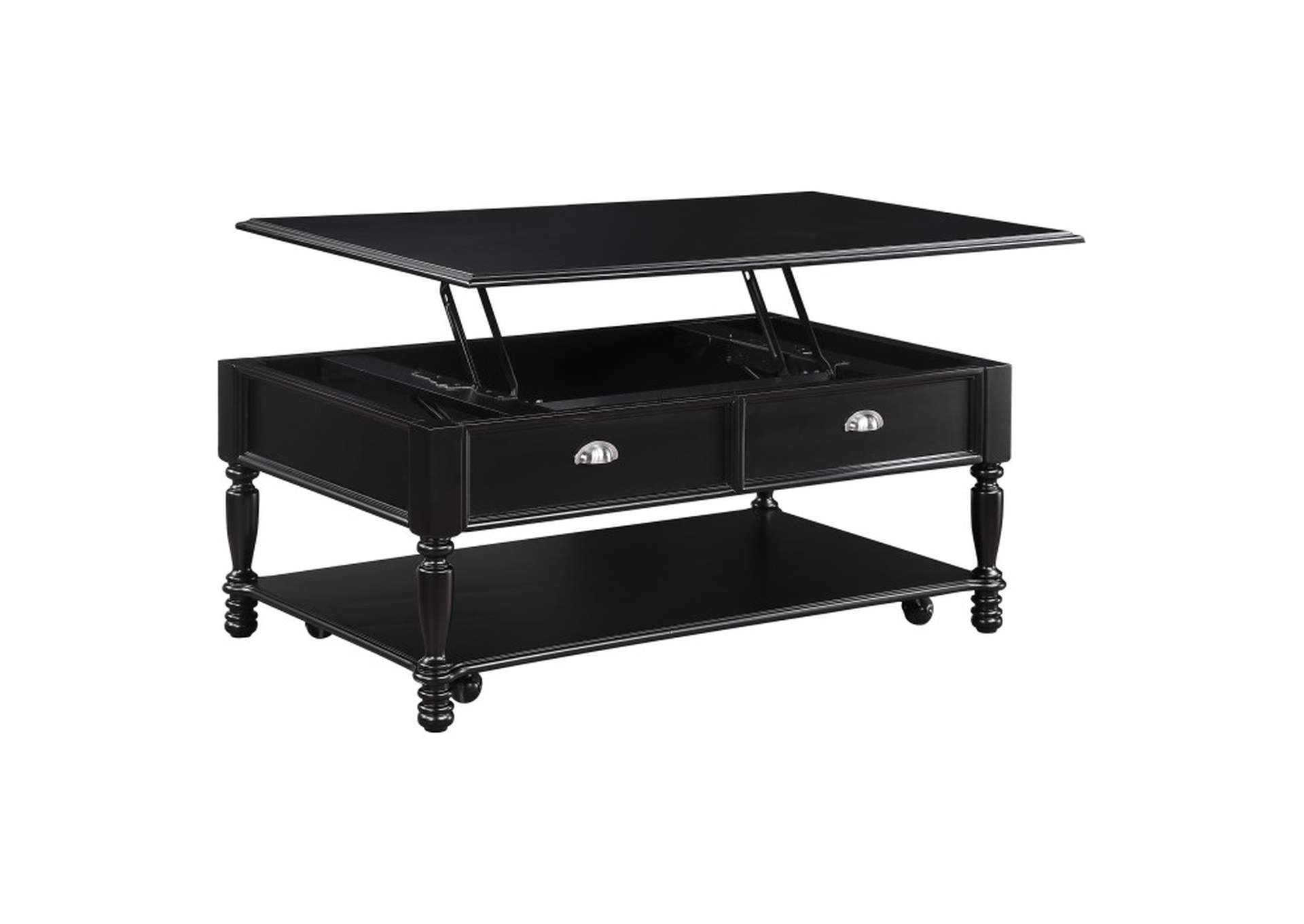 Sanders Lift Top Cocktail Table,Homelegance