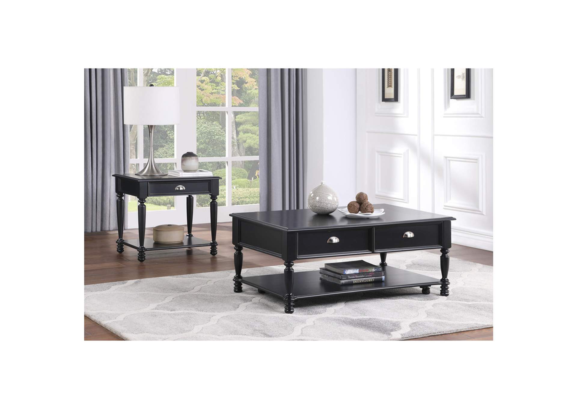 Sanders Lift Top Cocktail Table,Homelegance