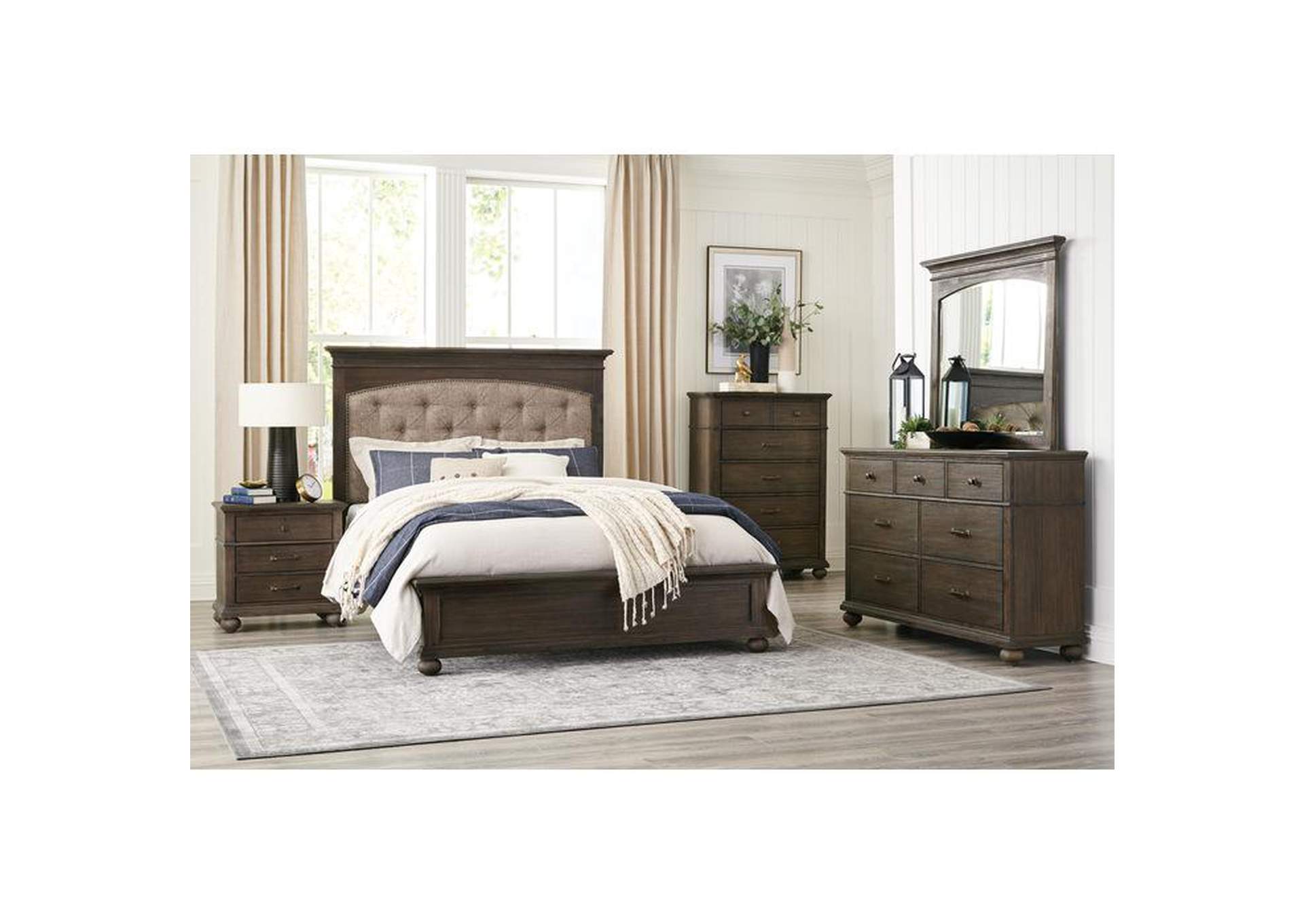 Motsinger California King Bed,Homelegance