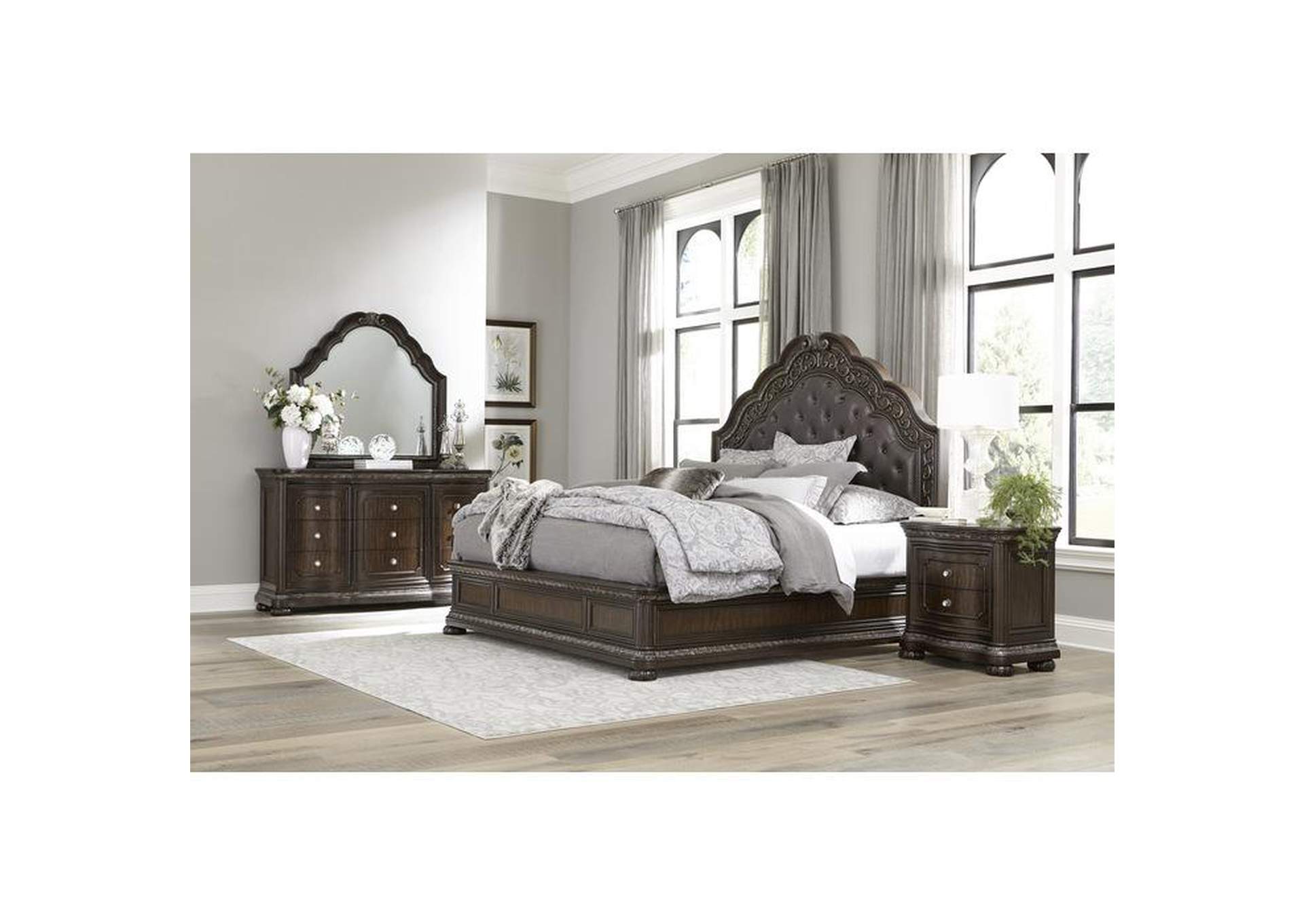 Beddington California King Bed,Homelegance