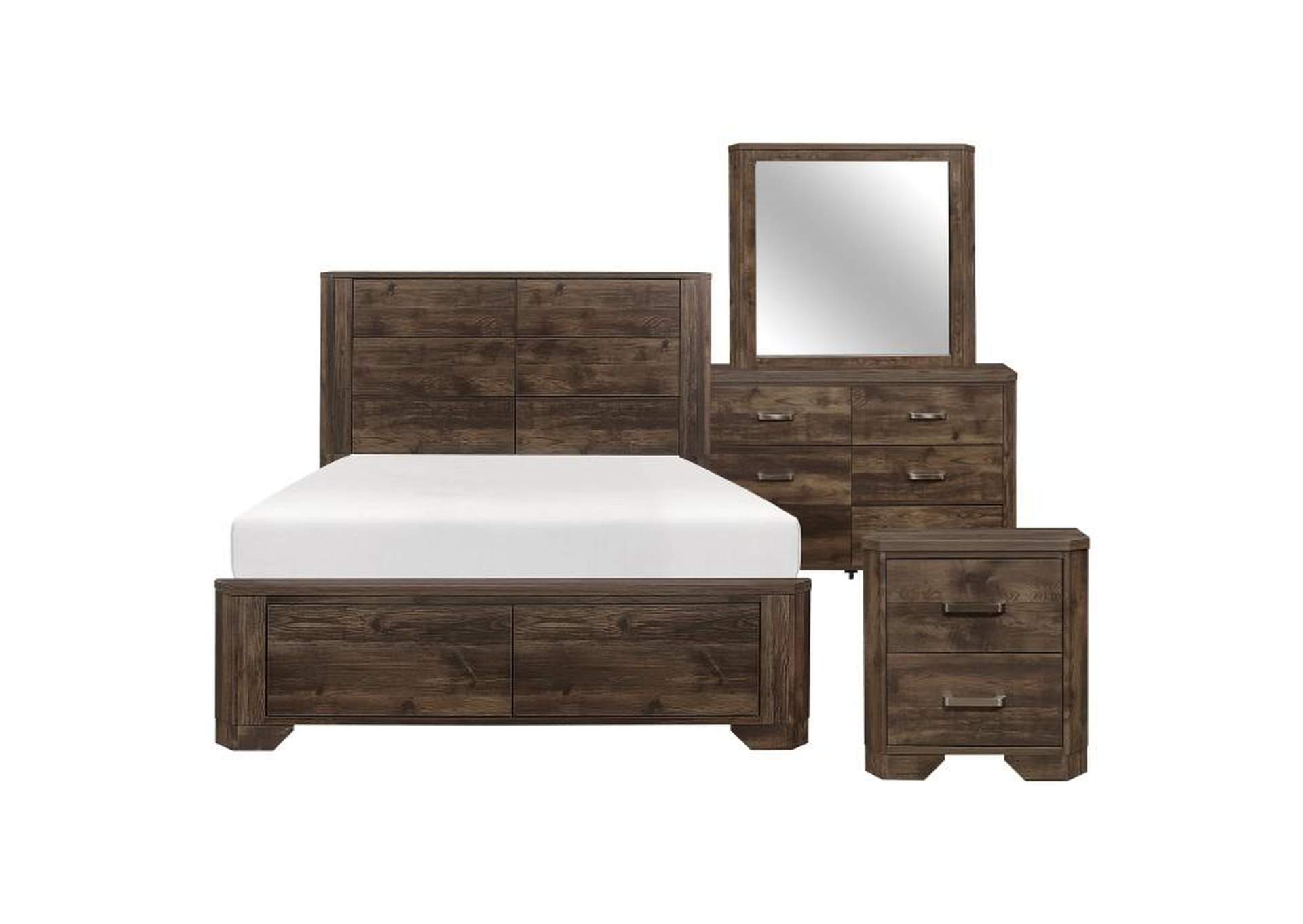 Jocelyn 4 Piece Queen Bedroom Set,Homelegance