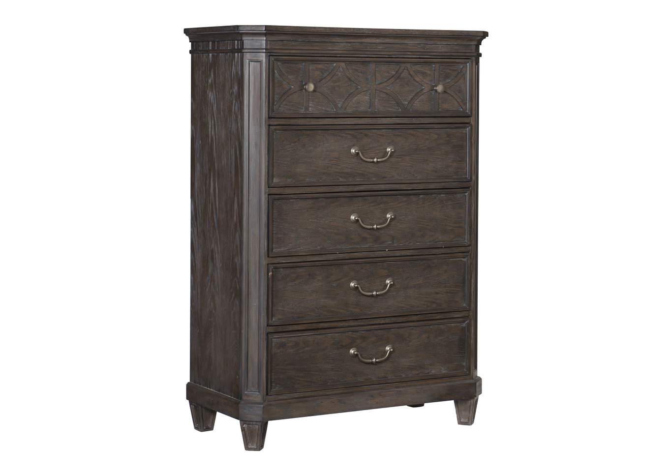 Grey Oak Chest,Homelegance