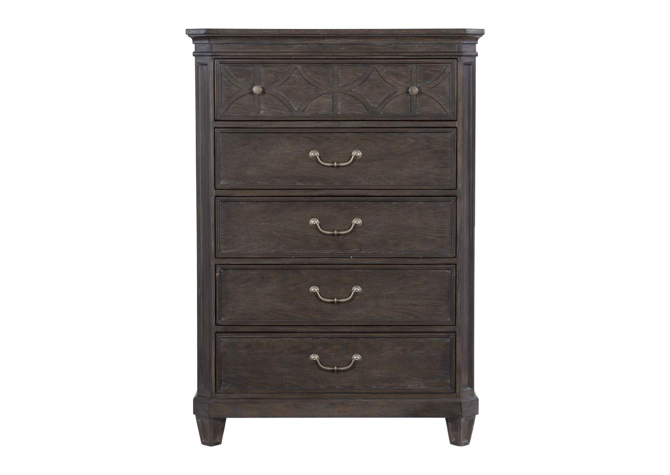 Grey Oak Chest,Homelegance