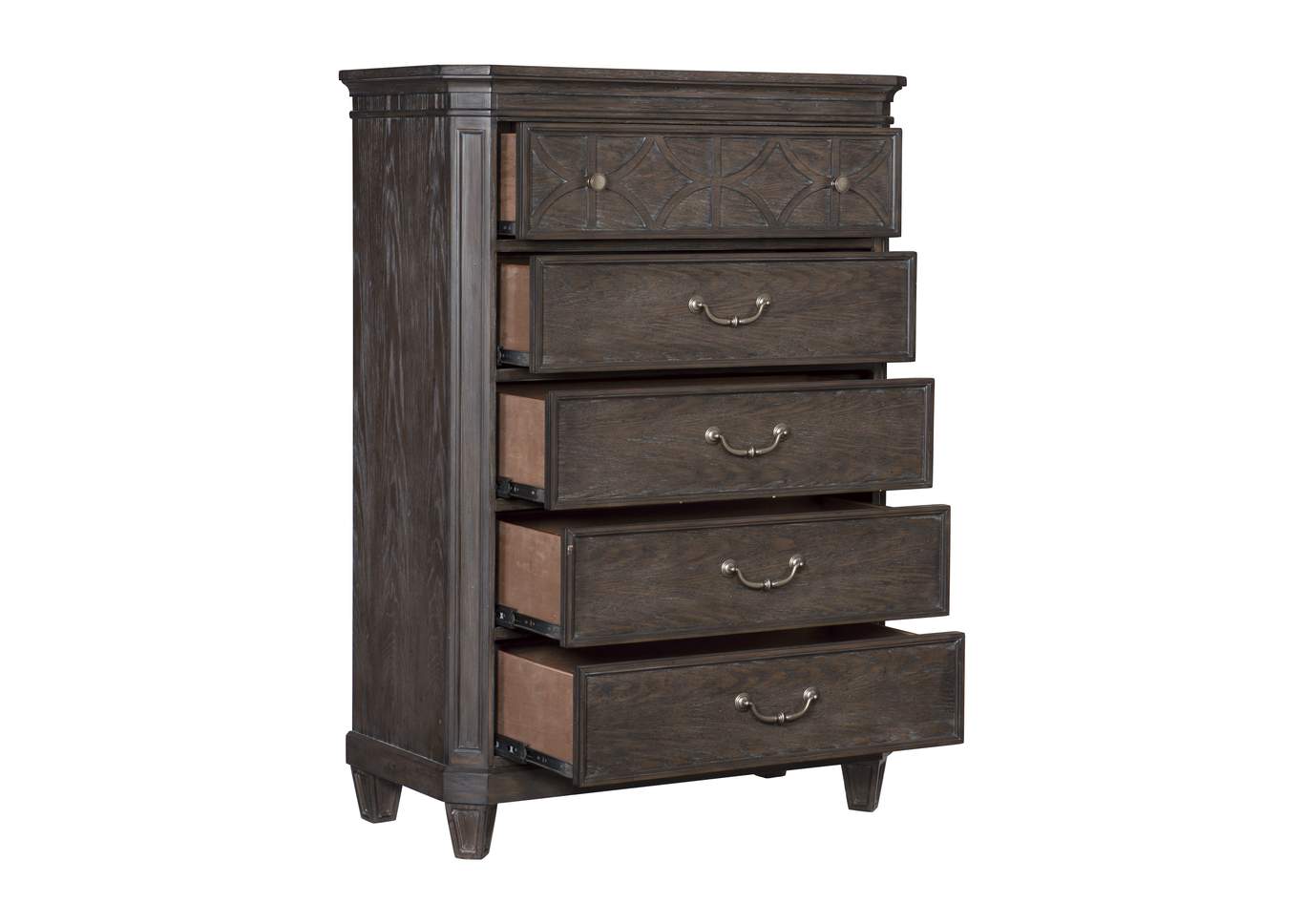 Grey Oak Chest,Homelegance