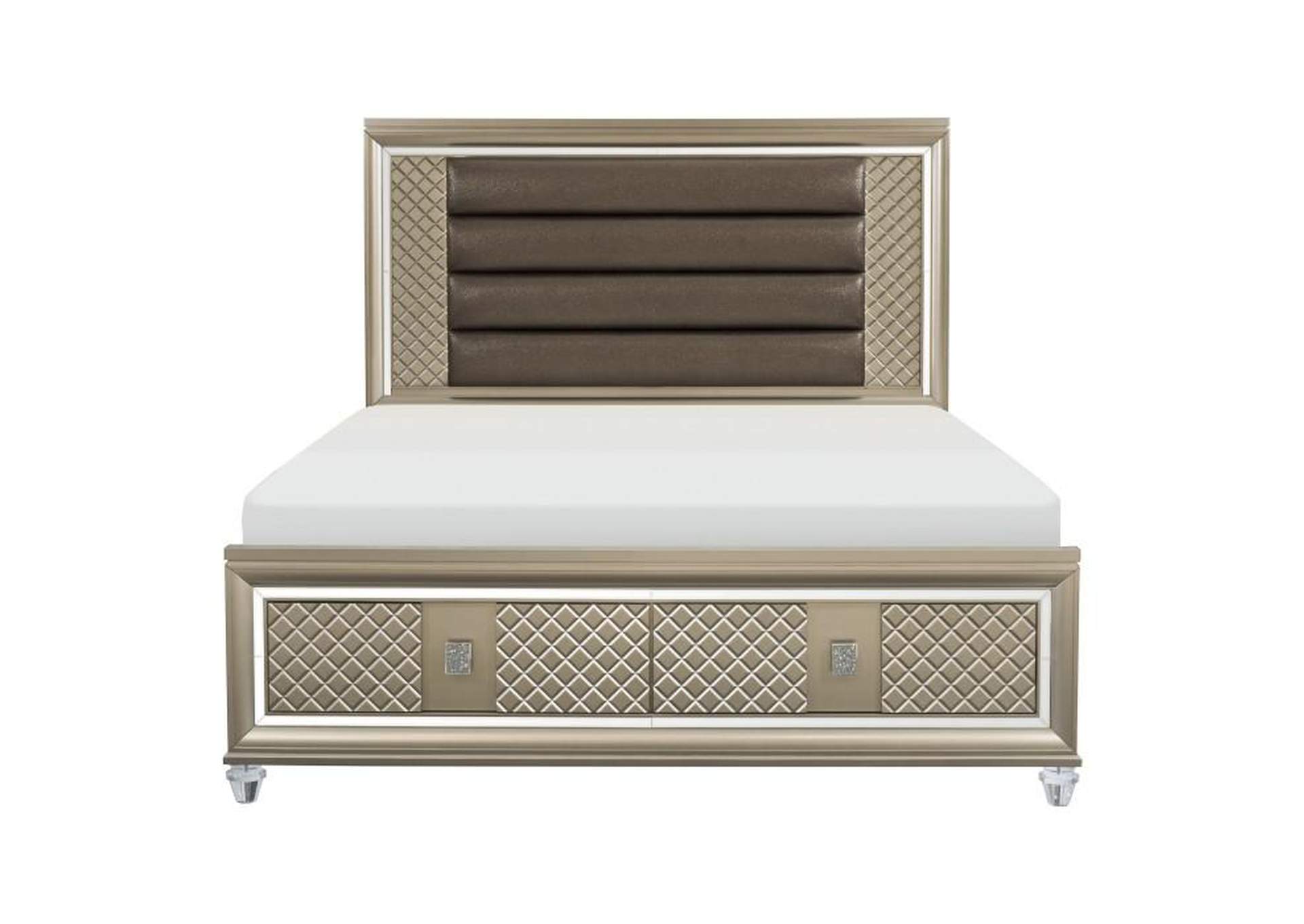 Loudon 4 Piece Queen Bedroom Set,Homelegance