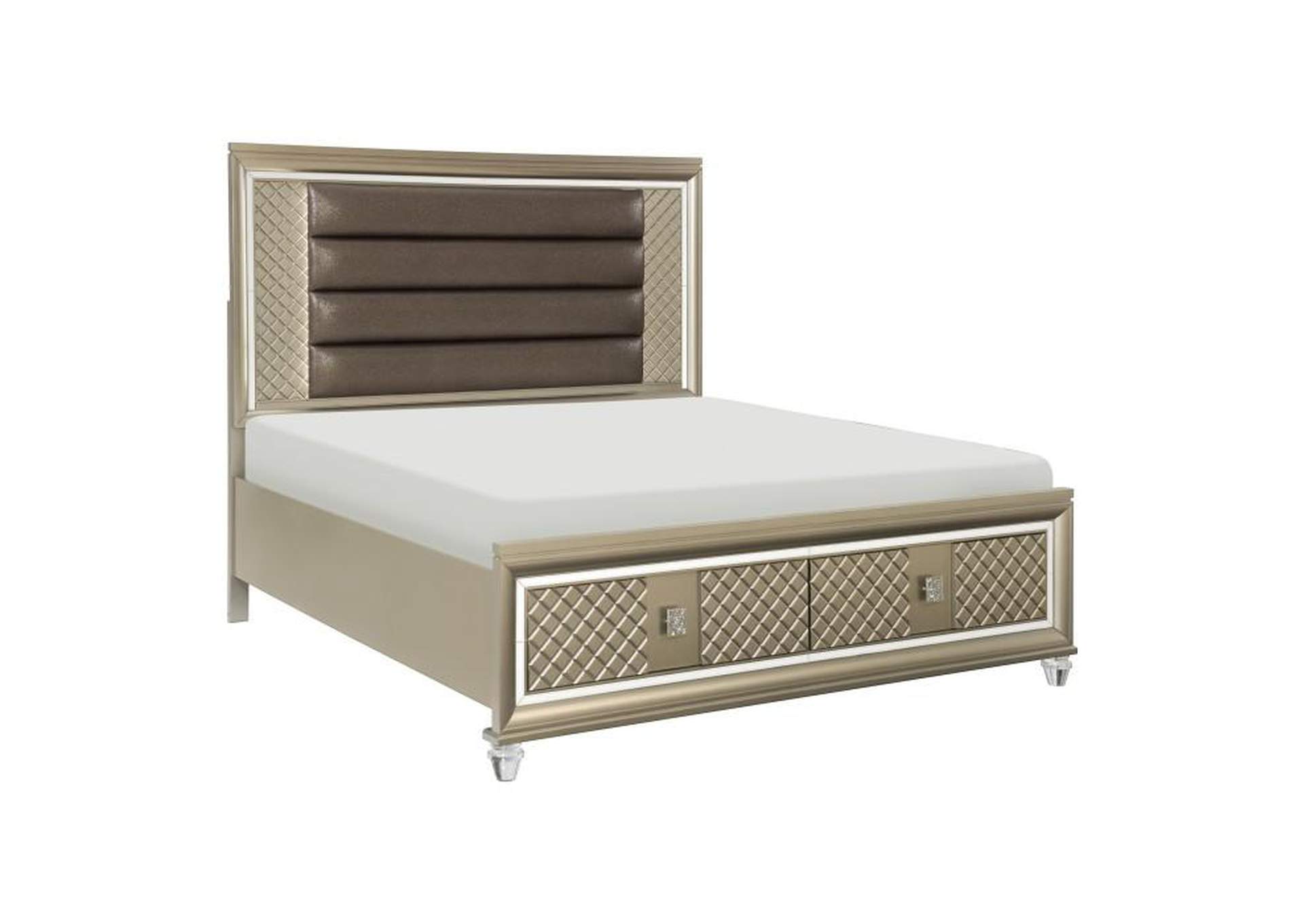 Loudon 4 Piece Queen Bedroom Set,Homelegance