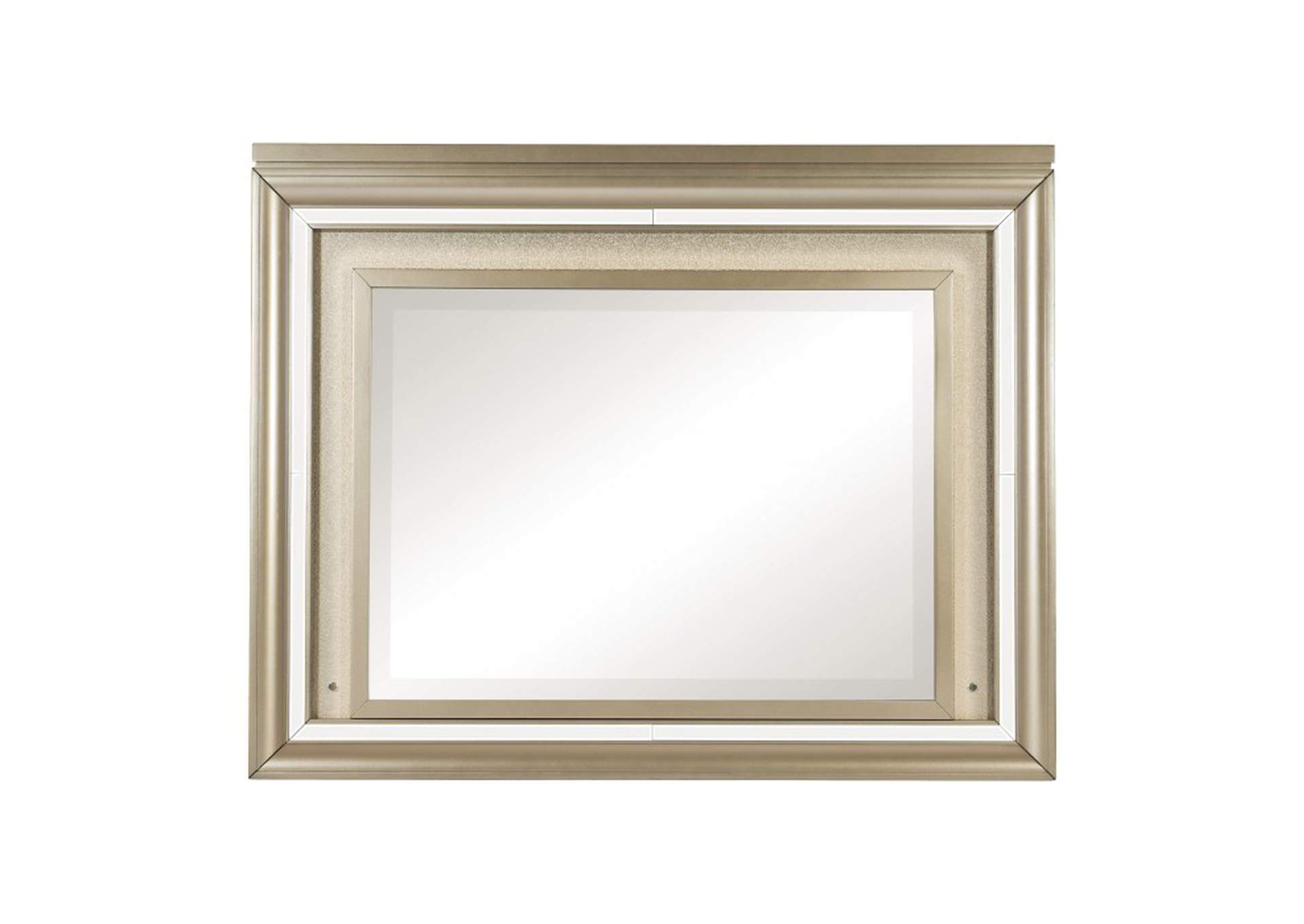 Loudon Mirror with LED Lighting,Homelegance