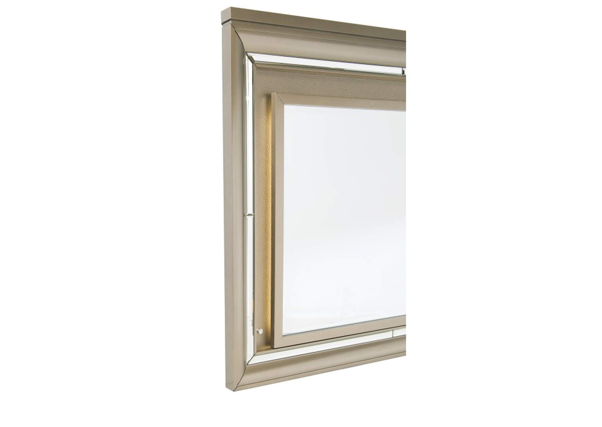 Loudon Mirror with LED Lighting,Homelegance