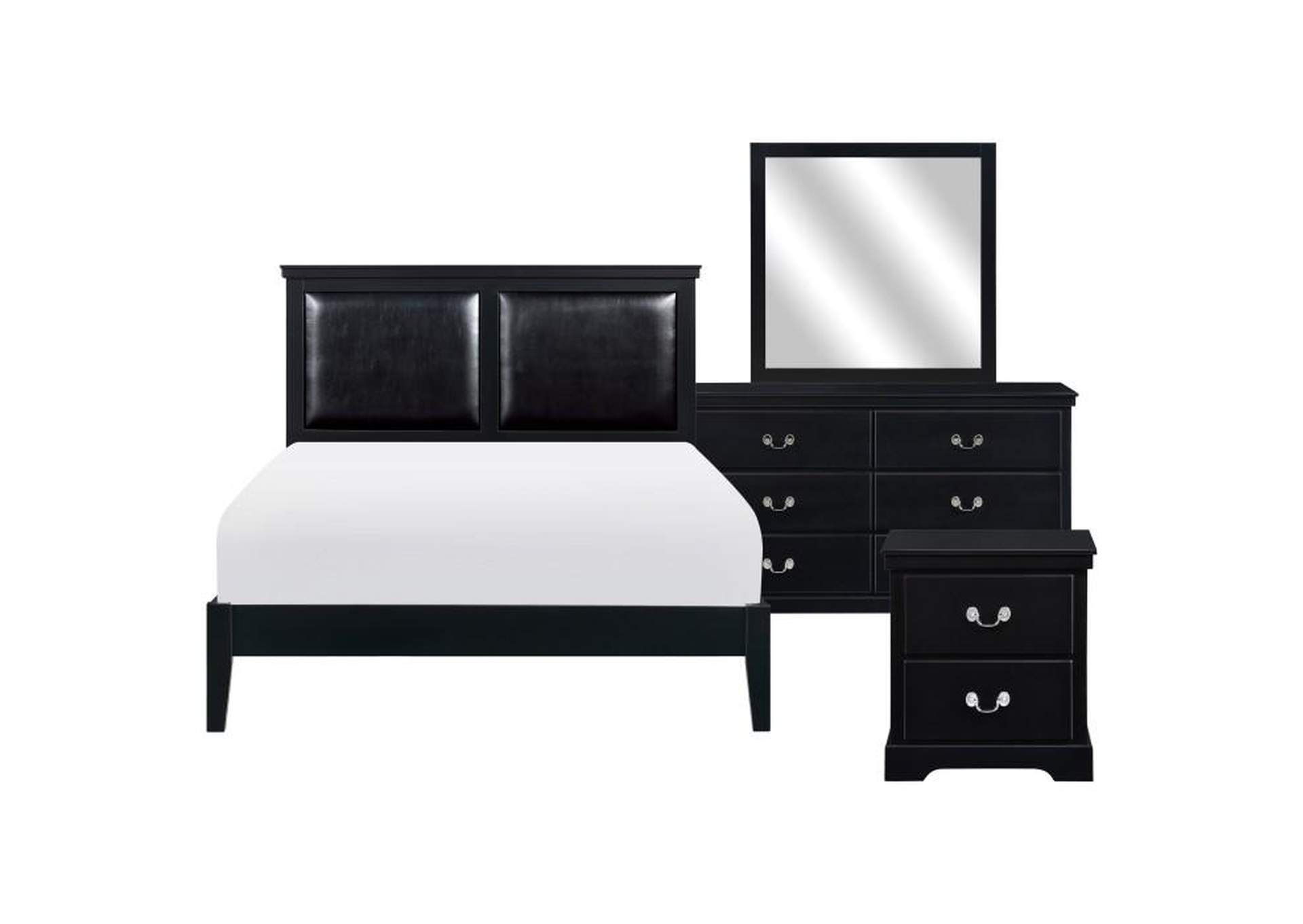 Seabright 4 Piece Queen Bedroom Set,Homelegance