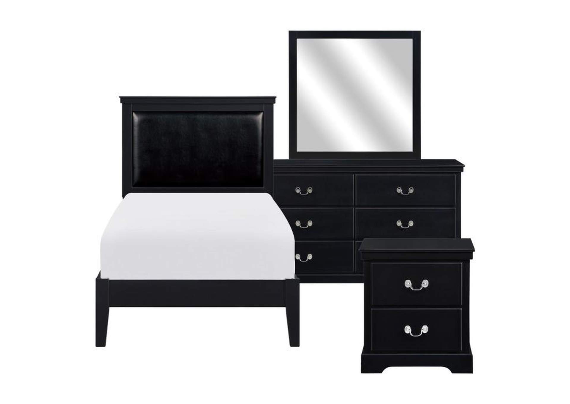 Seabright 4 Piece Twin Bedroom Set,Homelegance