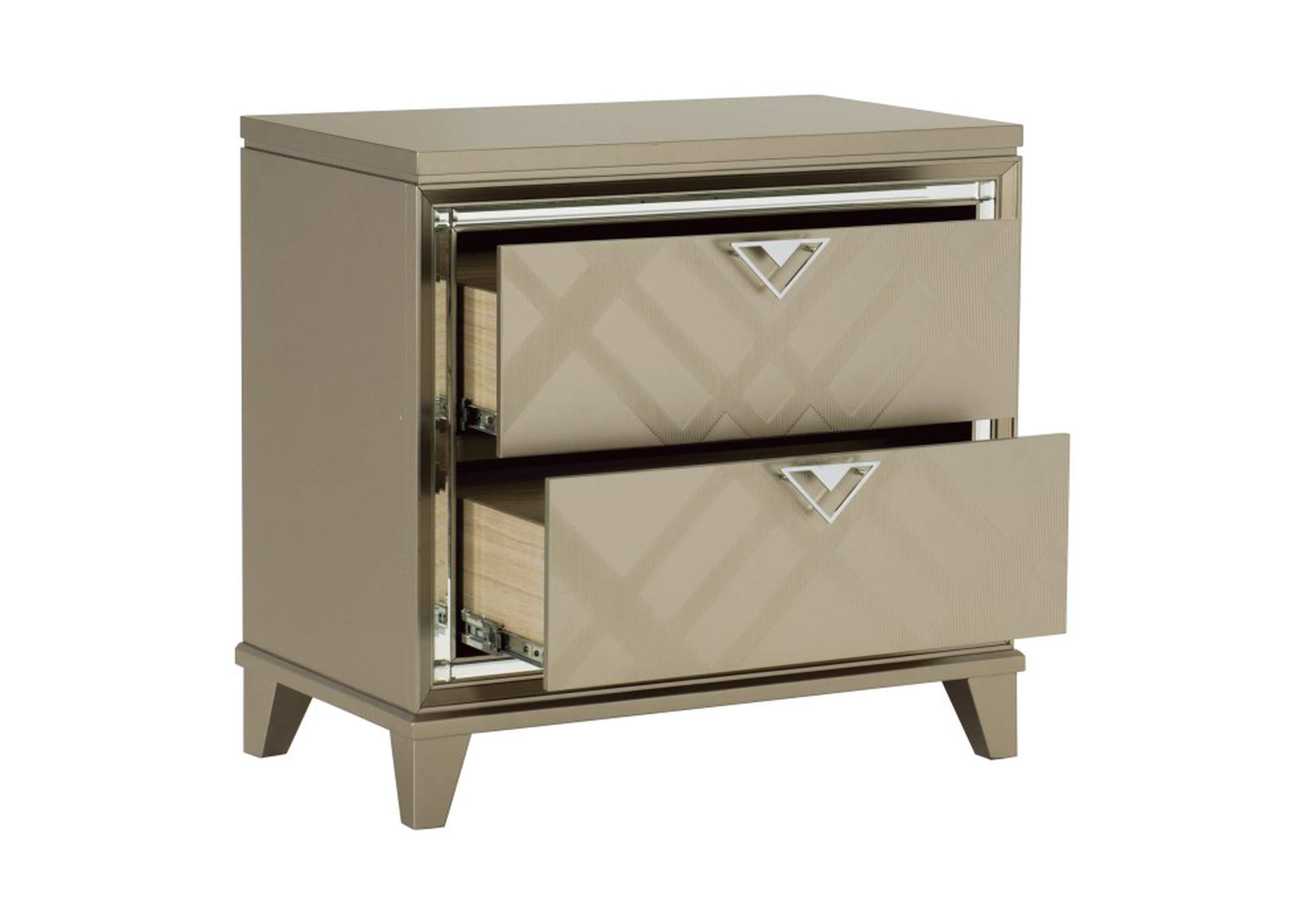 Bijou Night Stand,Homelegance