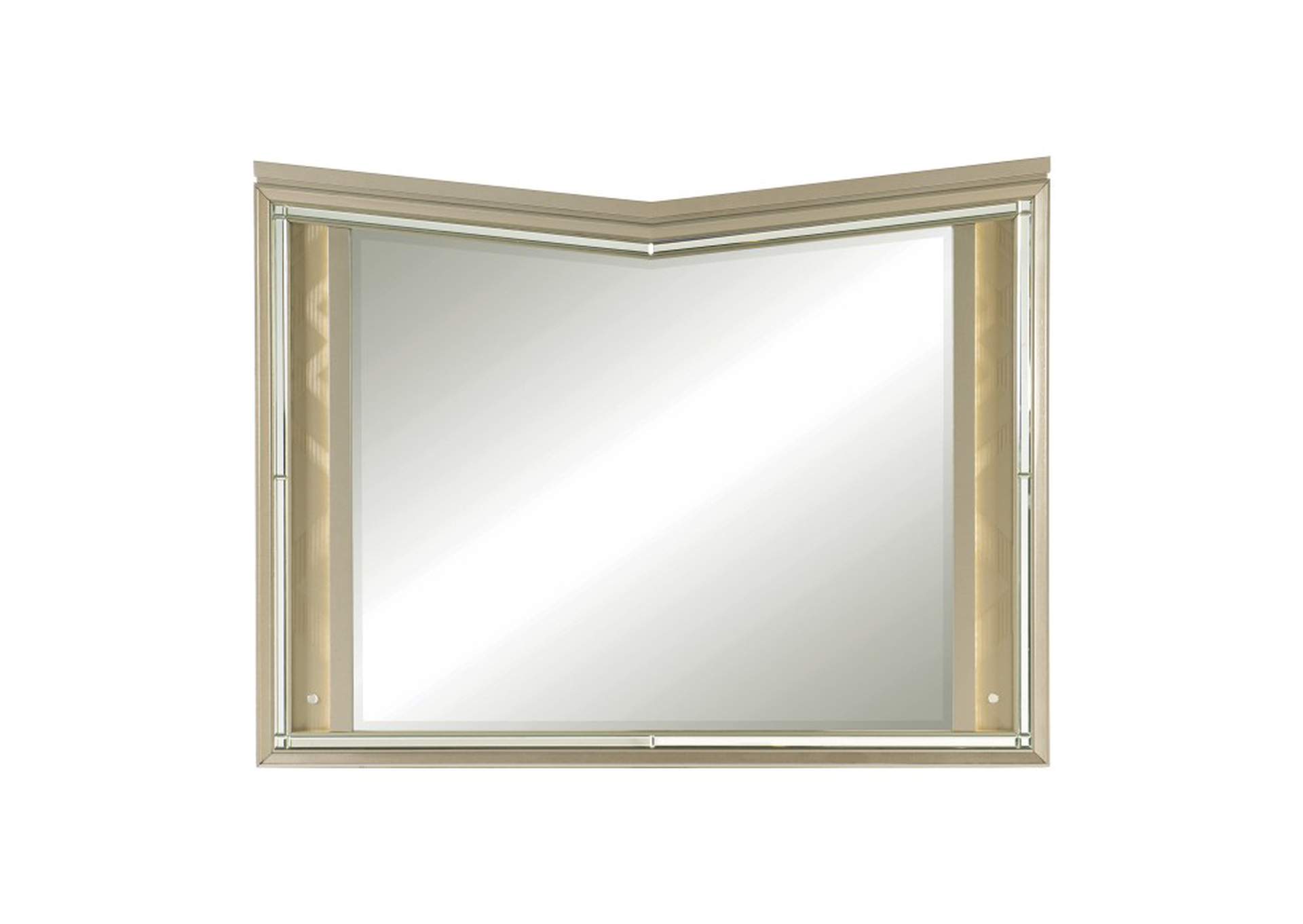 Bijou Mirror with LED Lighting,Homelegance