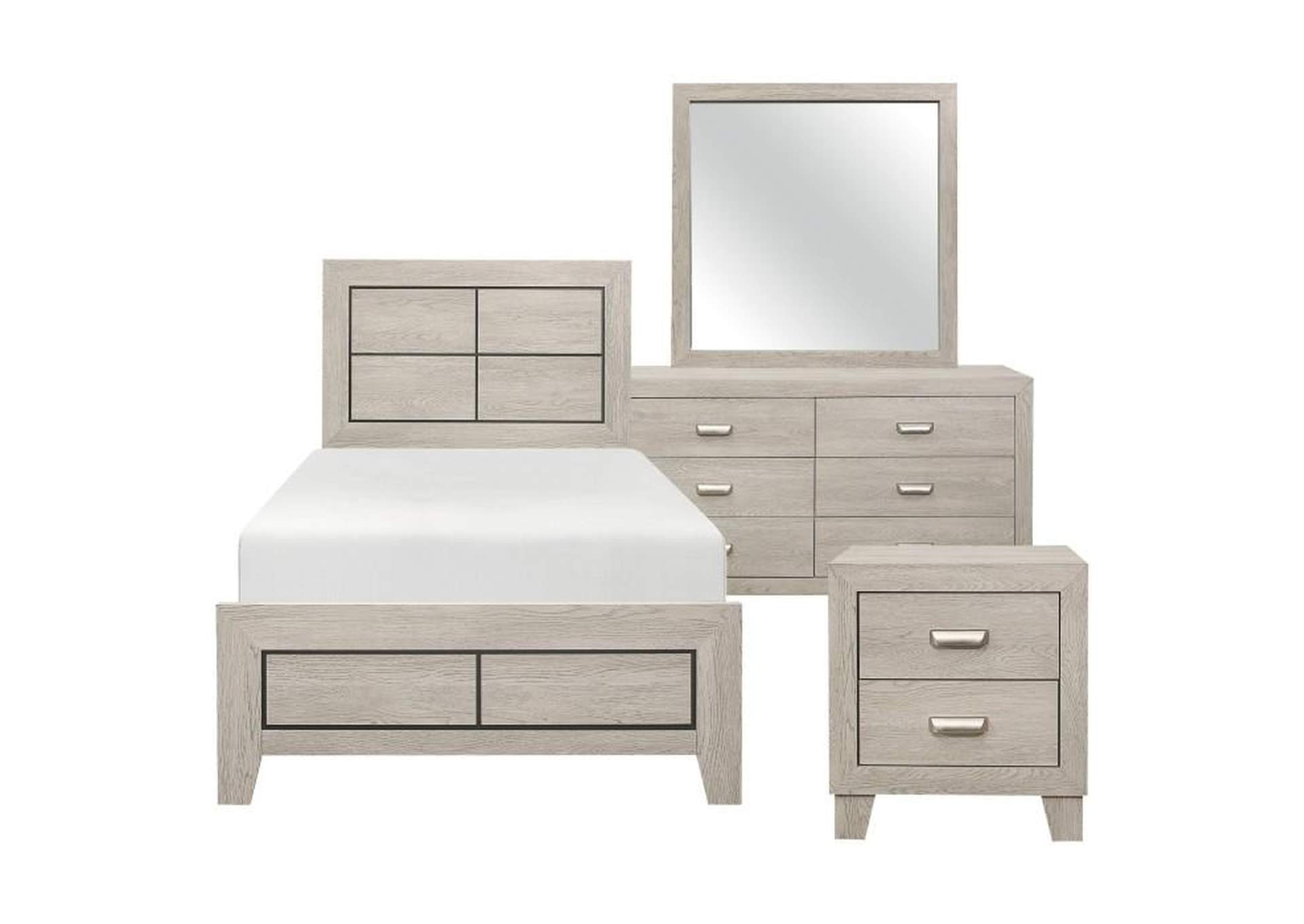 Quinby 4 Piece Twin Bedroom Set,Homelegance