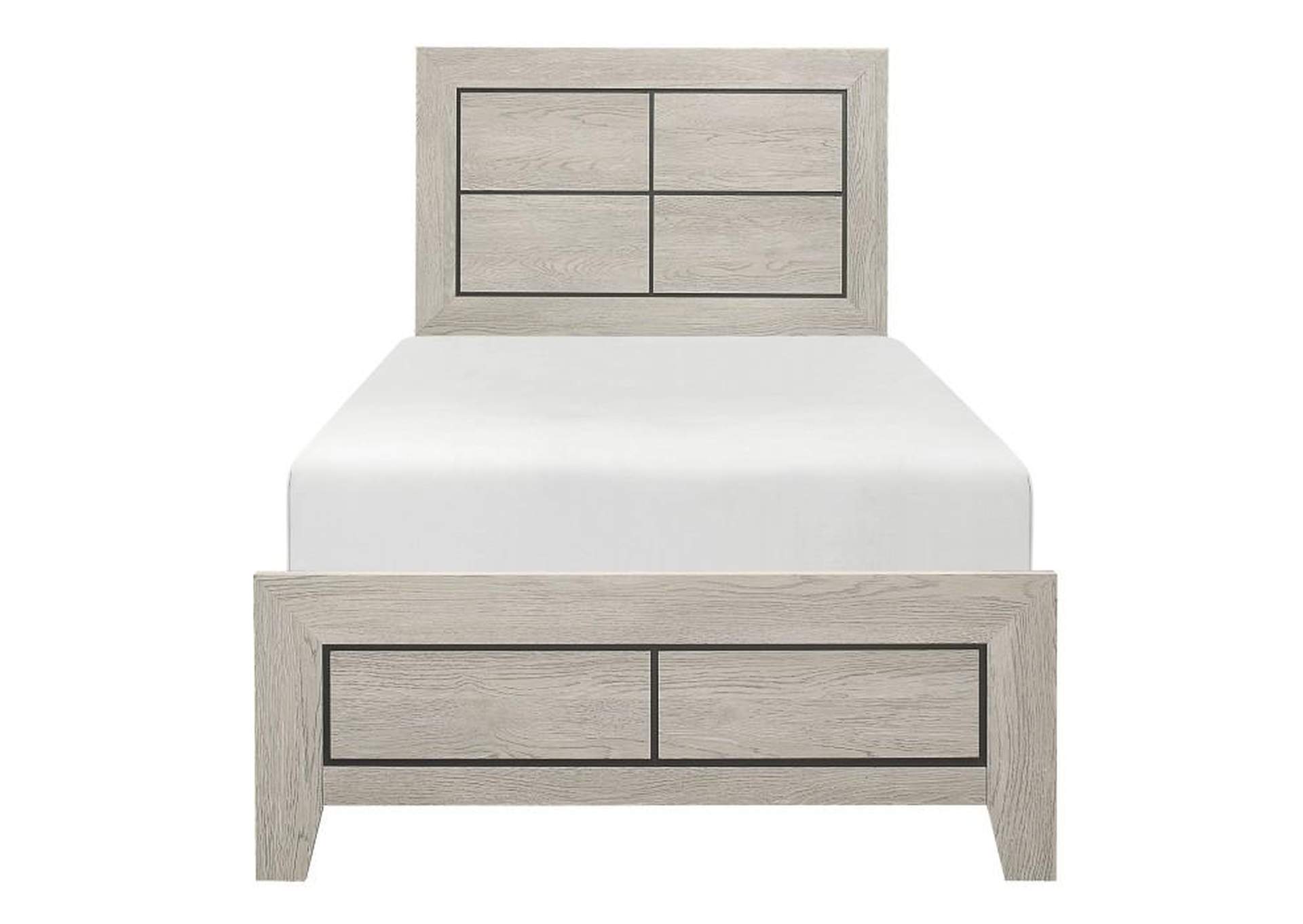 Quinby 4 Piece Twin Bedroom Set,Homelegance