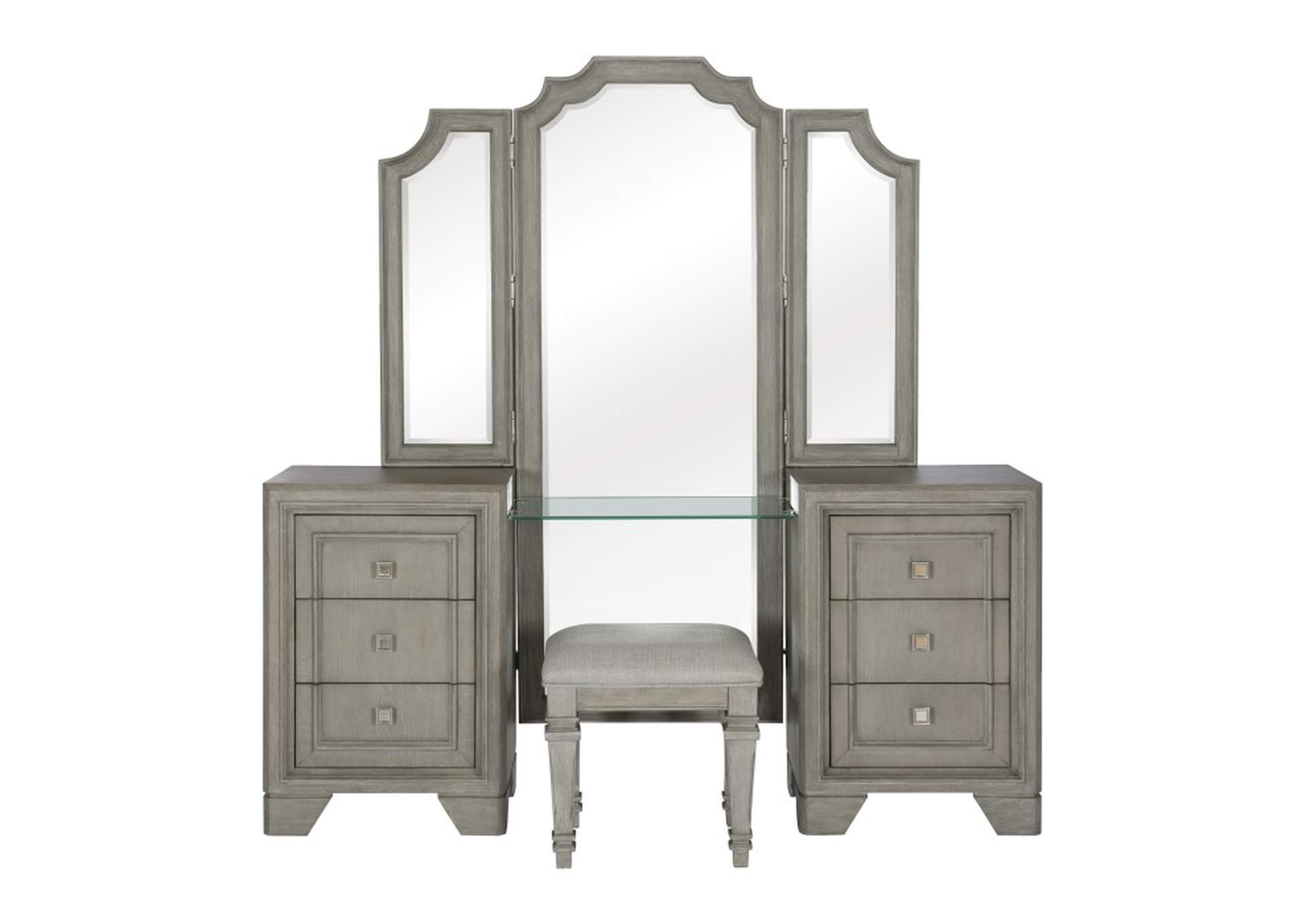 Colchester 4 Piece Queen Bedroom Set,Homelegance