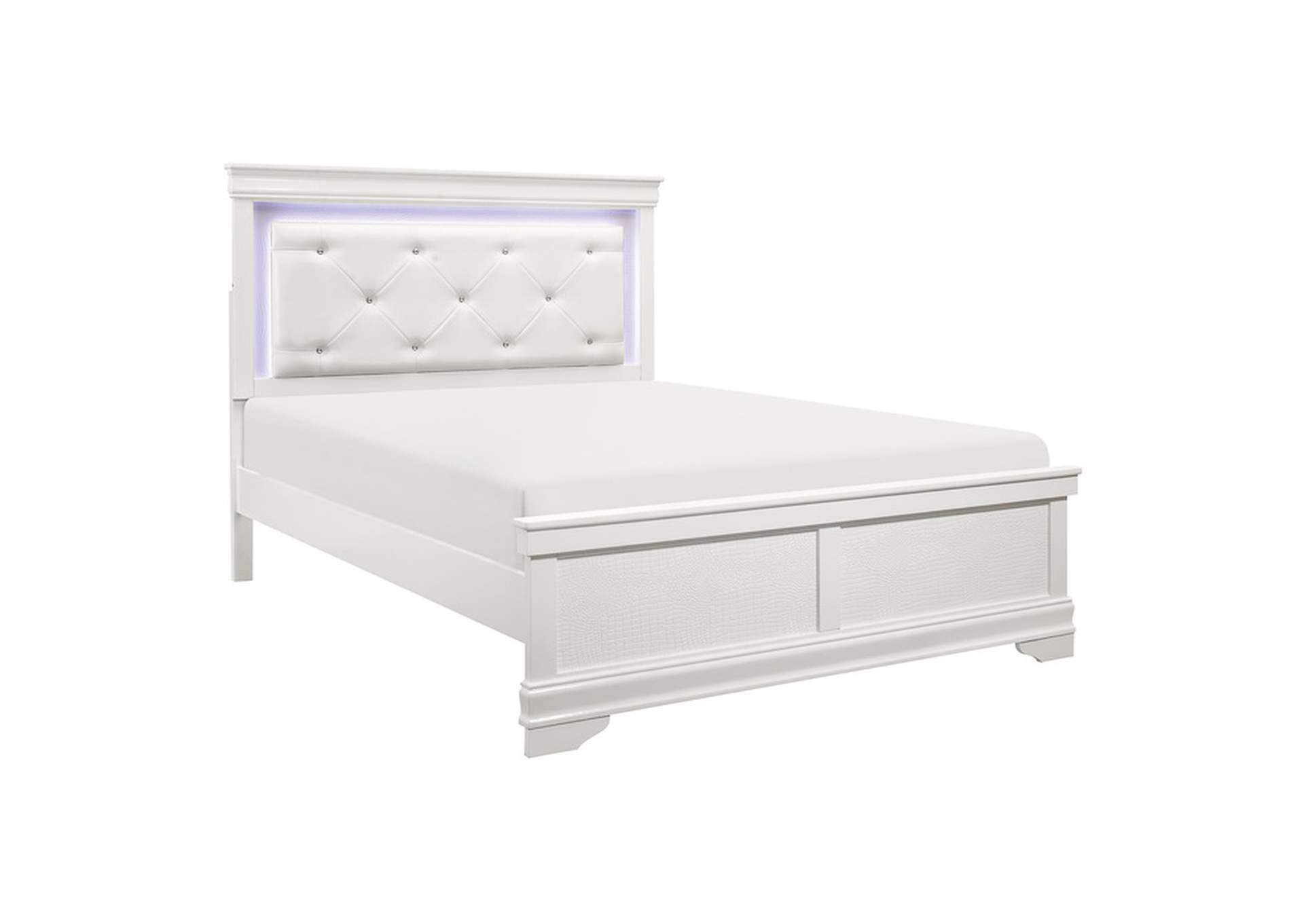 Lana 4 Piece Queen Bedroom Set,Homelegance