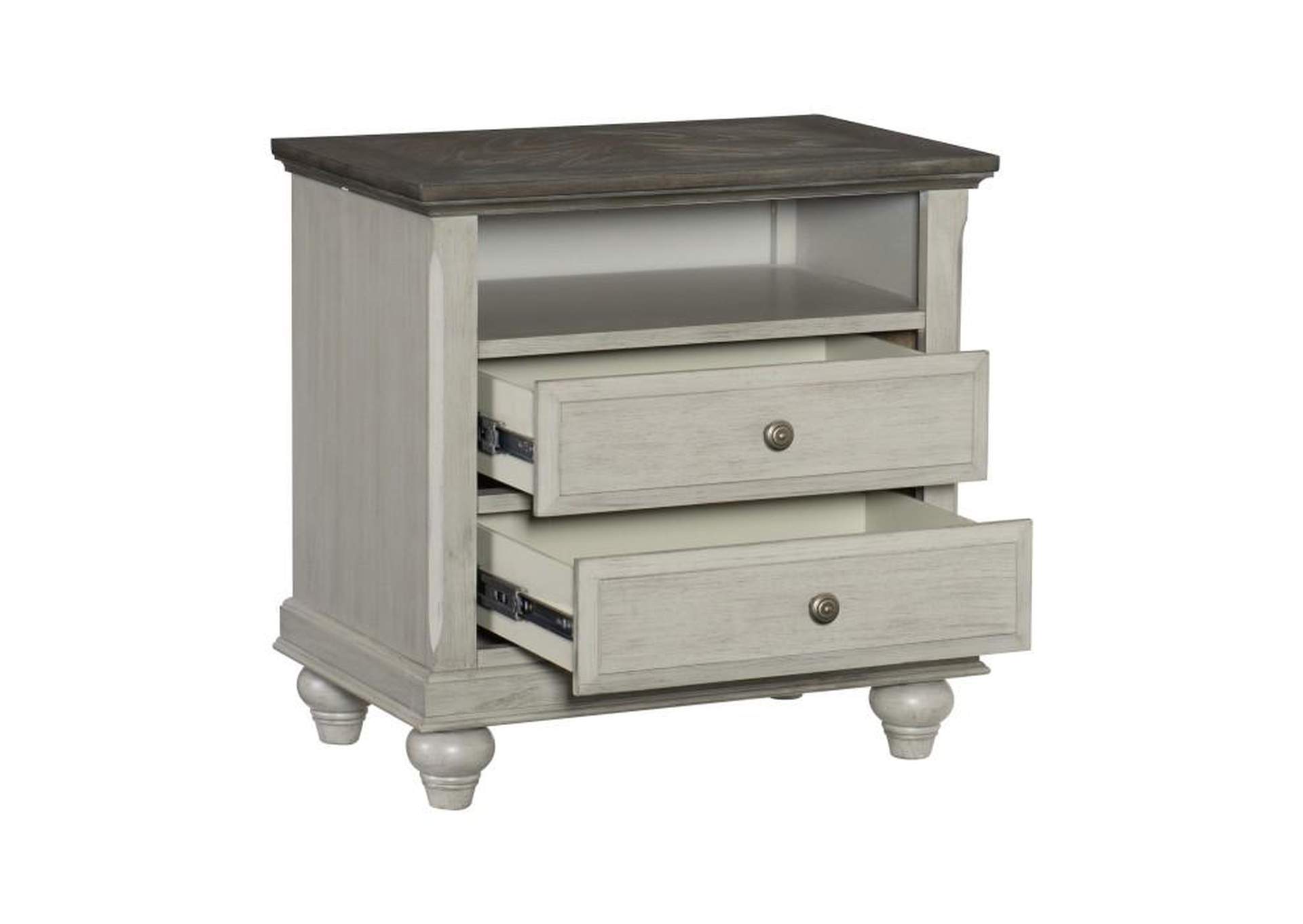 Mossbrook Night Stand,Homelegance