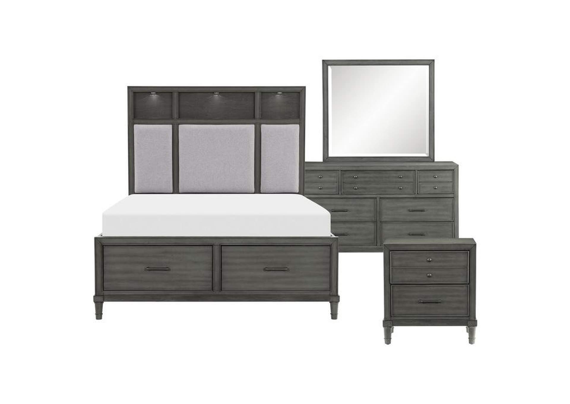 Wittenberry 4 Piece Queen Bedroom Set,Homelegance