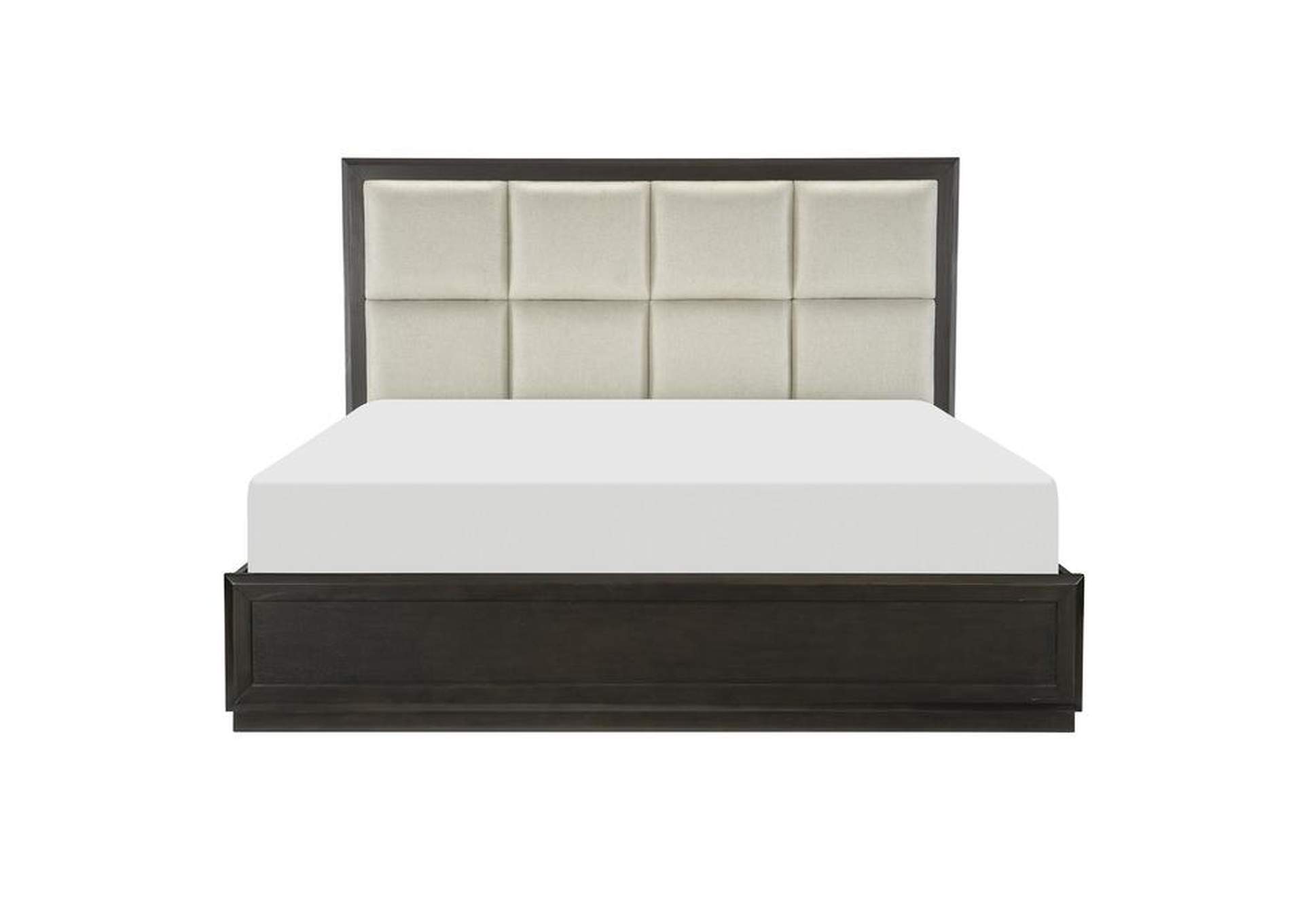 Hodgin Eastern King Platform Bed,Homelegance