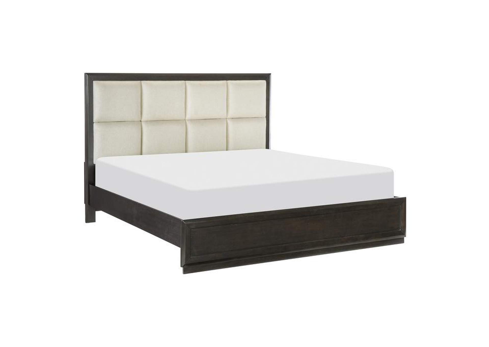 Hodgin Eastern King Platform Bed,Homelegance