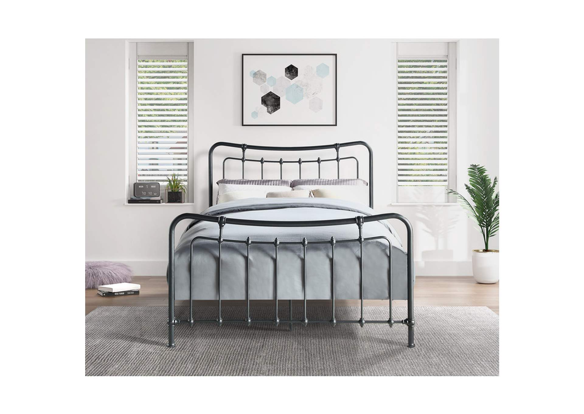 Engleside Queen Platform Bed,Homelegance