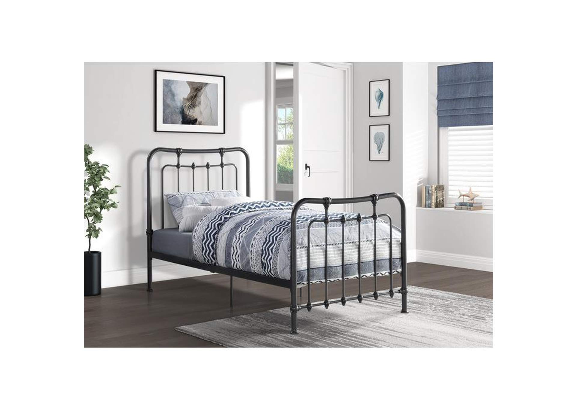 Engleside Twin Platform Bed,Homelegance