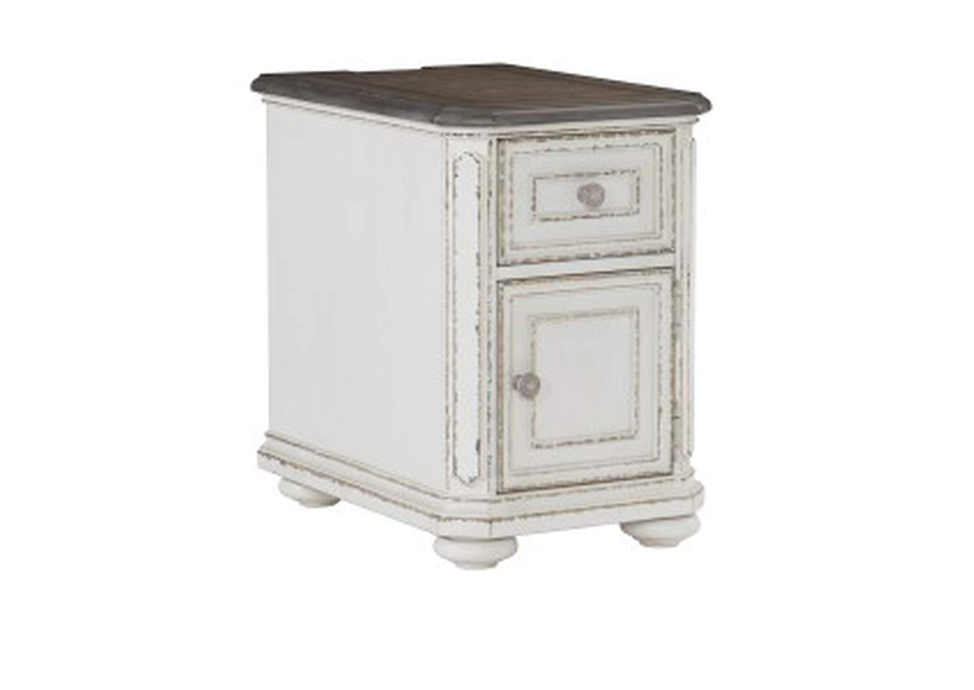 Willowick Chairside Table,Homelegance