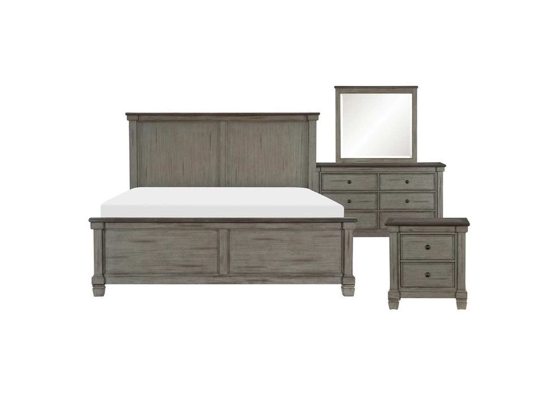 Weaver 4 Piece Queen Bedroom Set,Homelegance