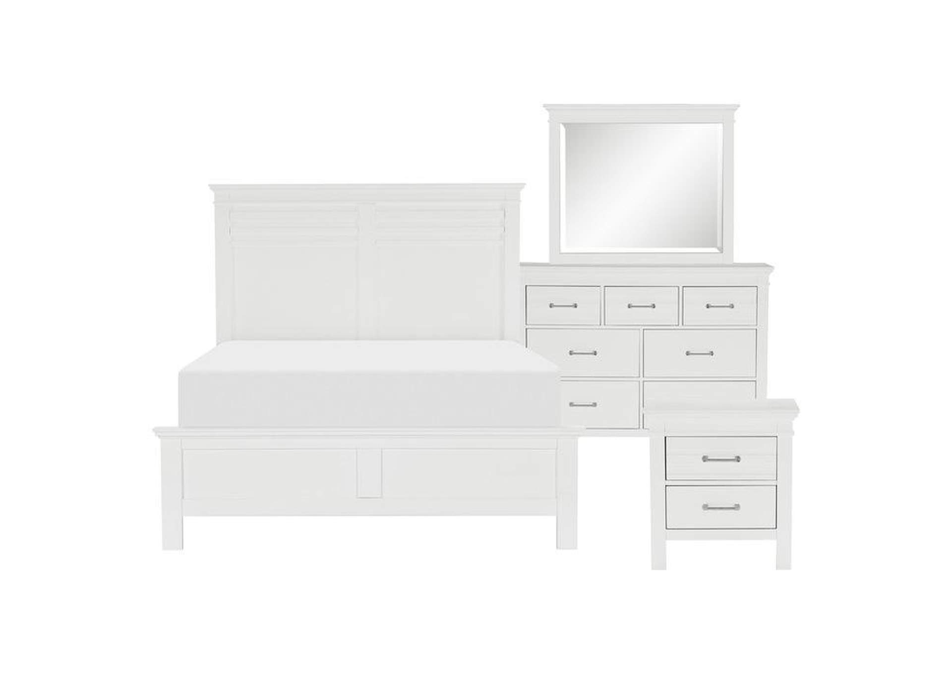 Farm 4 Piece Queen Bedroom Set,Homelegance