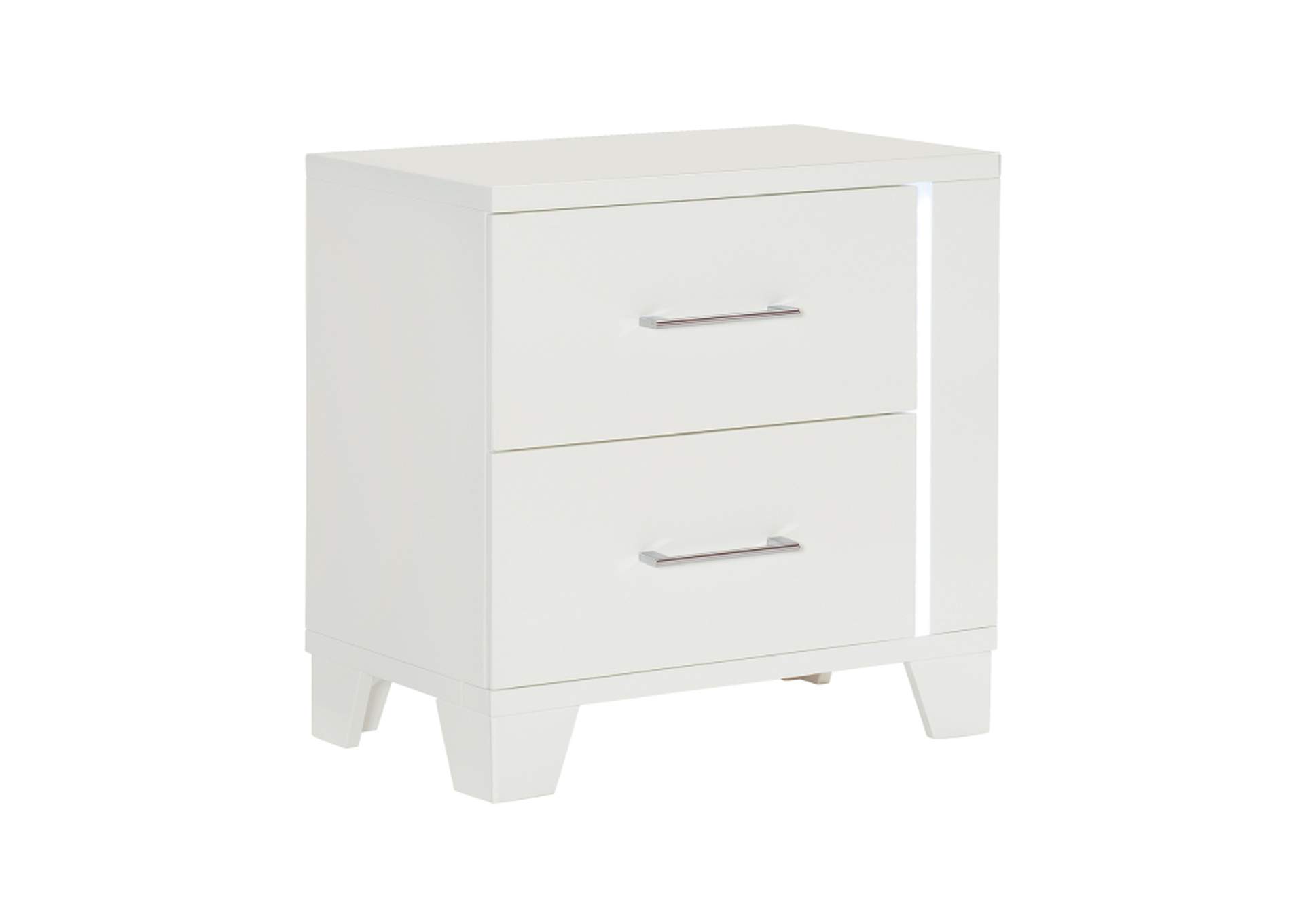 Kerren Night Stand, LED Lighting,Homelegance