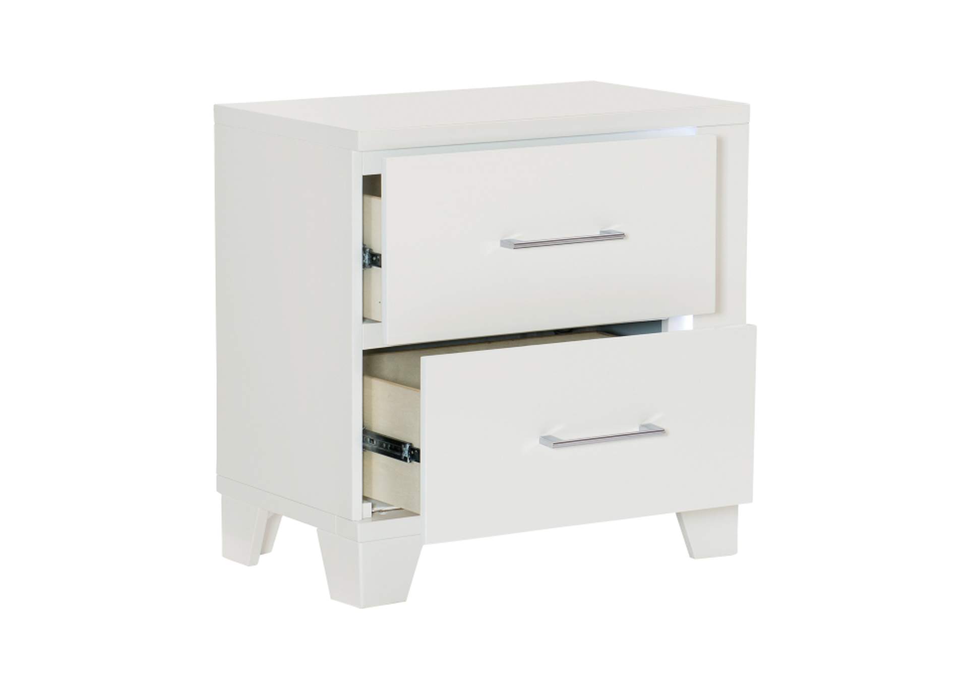 Kerren Night Stand, LED Lighting,Homelegance