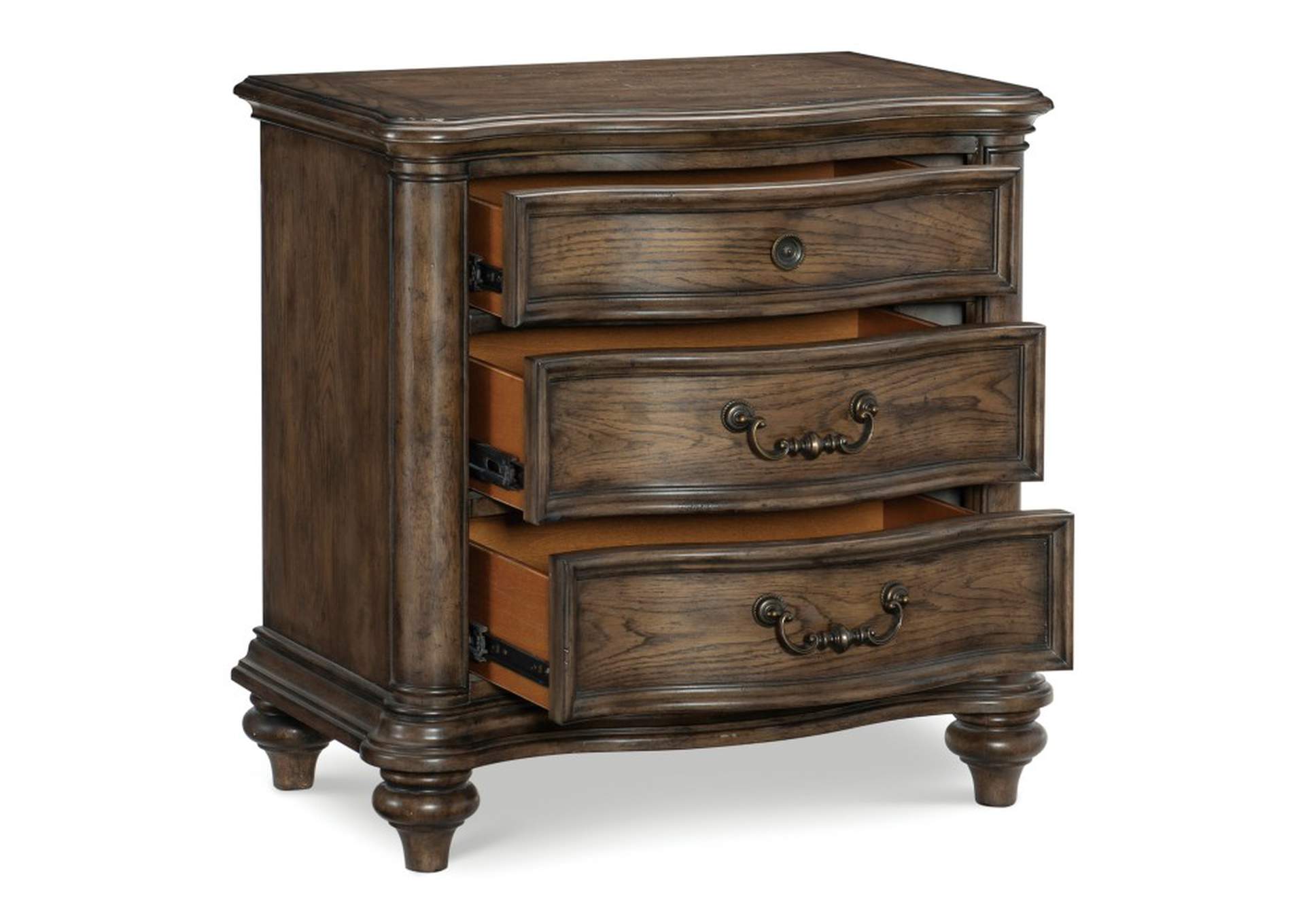 Court Night Stand,Homelegance