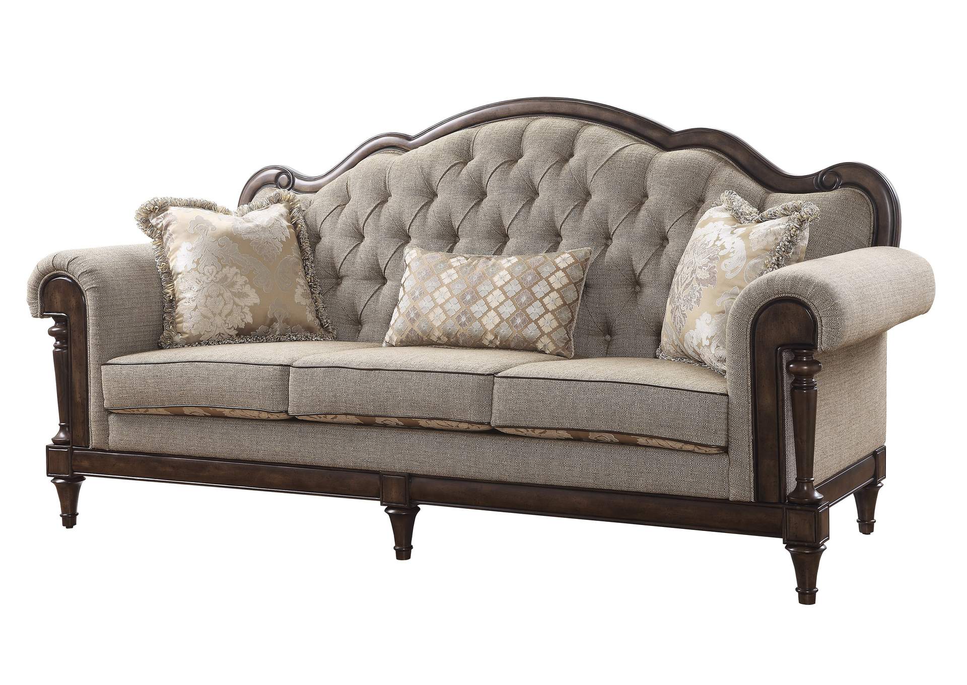 Heath Court Multicolor Sofa with 3 Pillows Premier Furniture Gallery