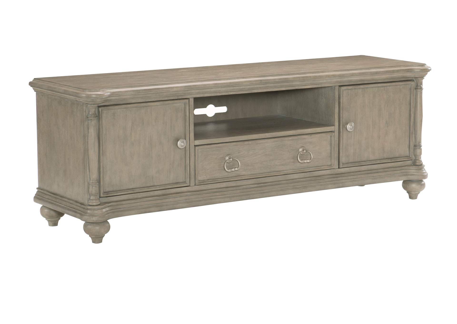 Grayling Downs Driftwood Grey TV Stand,Homelegance