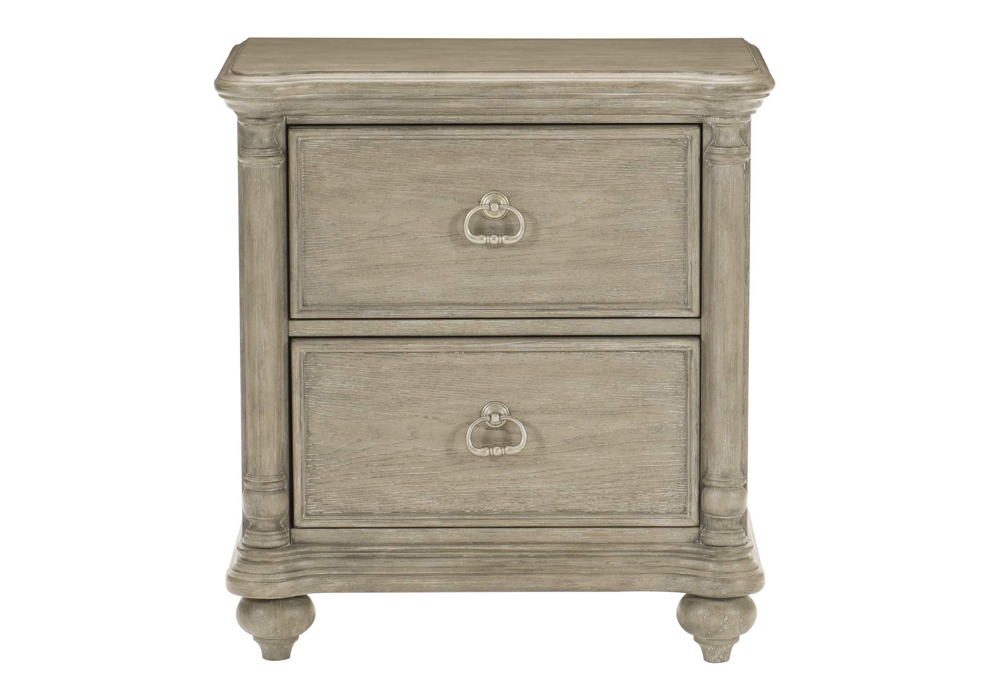 Grayling Downs Ash Night Stand,Homelegance