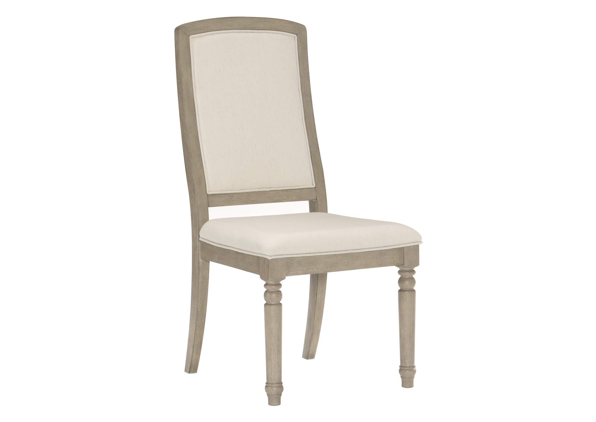 Gray Side Chair [Set of 2],Homelegance