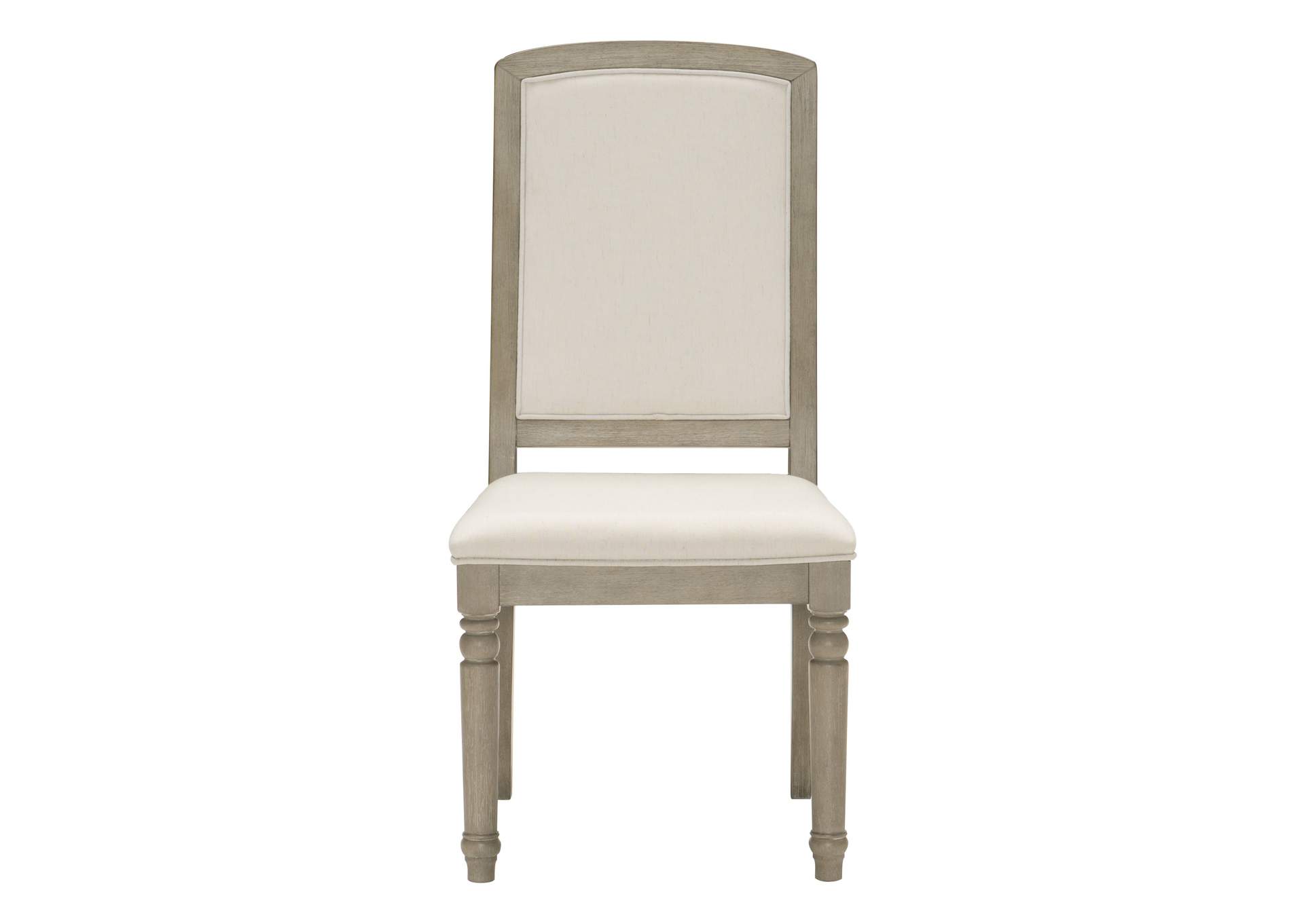 Gray Side Chair [Set of 2],Homelegance