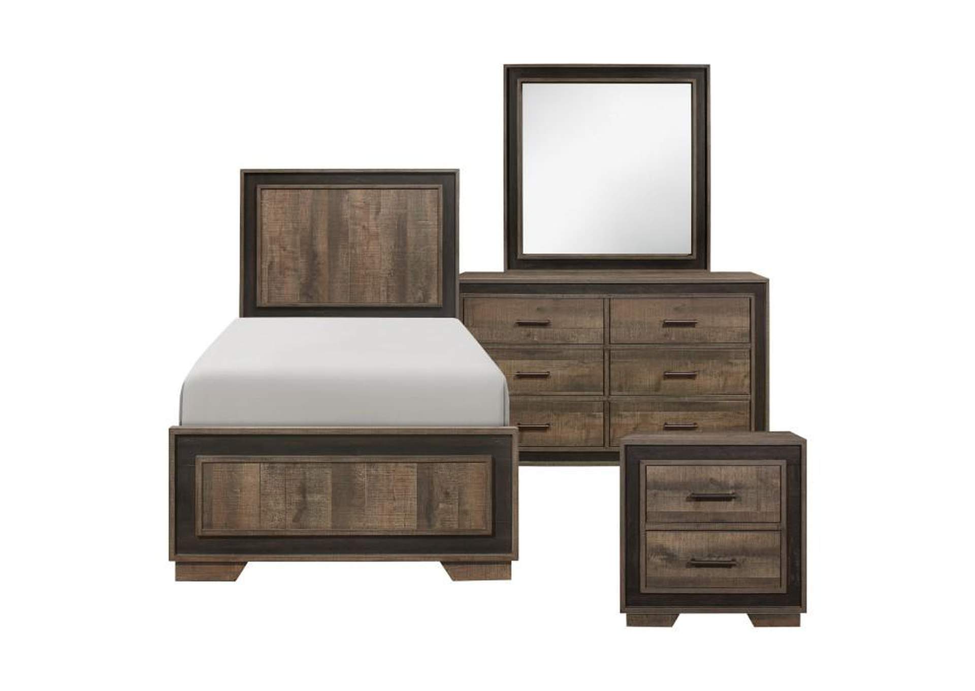 Ellendale 4 Piece Twin Bedroom Set,Homelegance