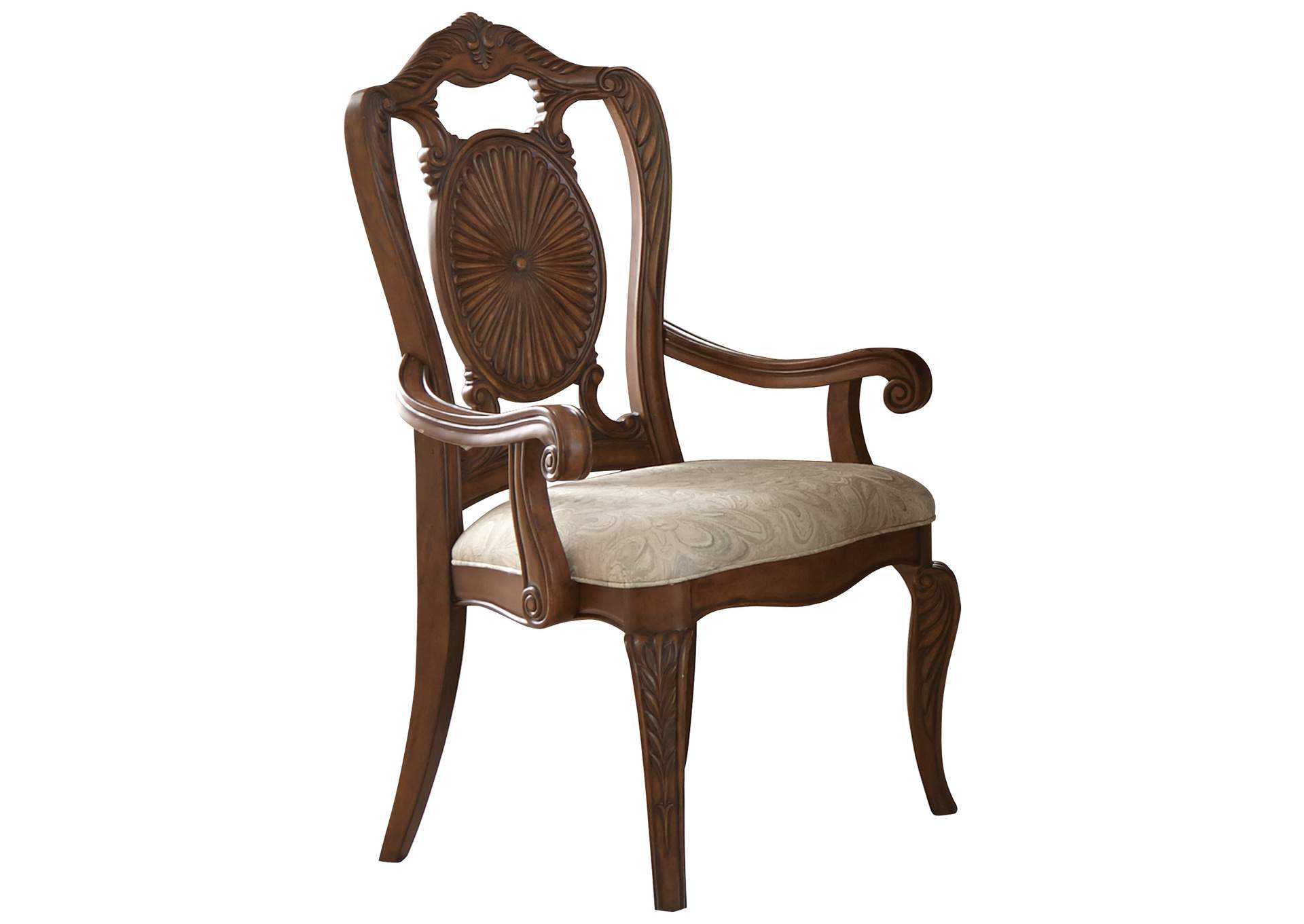 Brown Arm Chair [Set of 2],Homelegance
