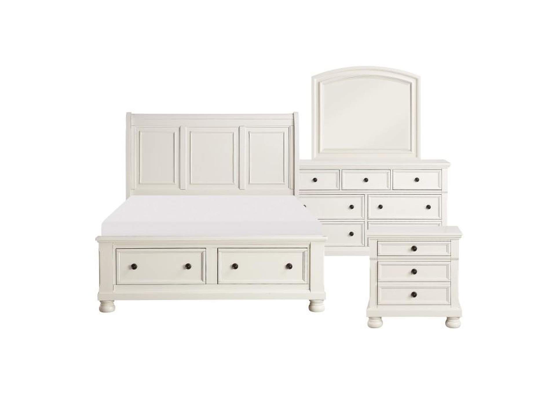 Laurelin 4 Piece Queen Bedroom Set,Homelegance