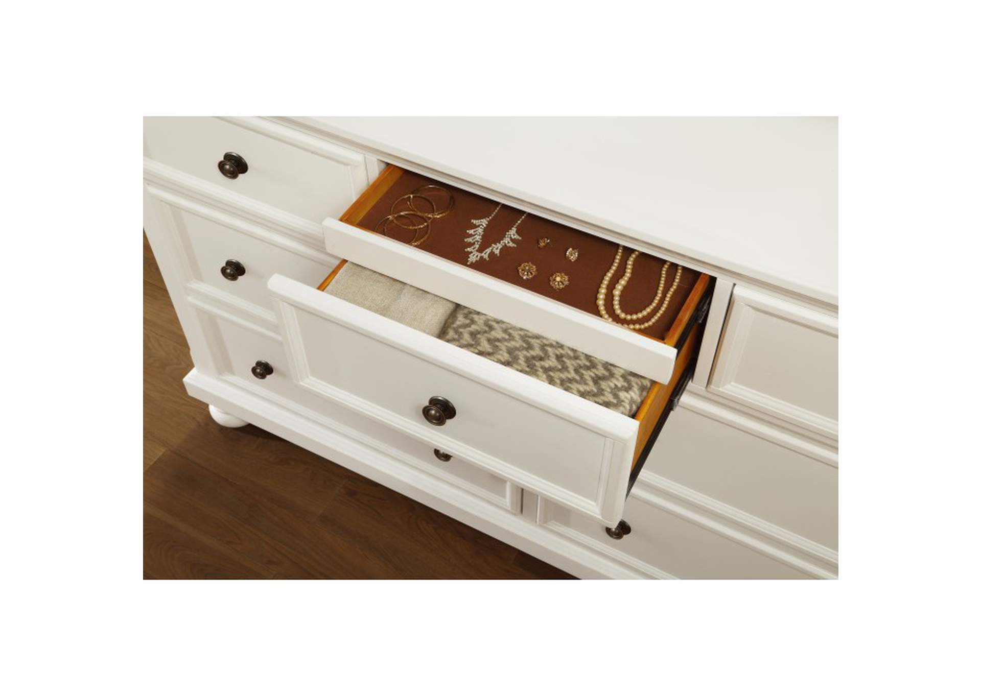 Laurelin Dresser, Hidden Drawer,Homelegance