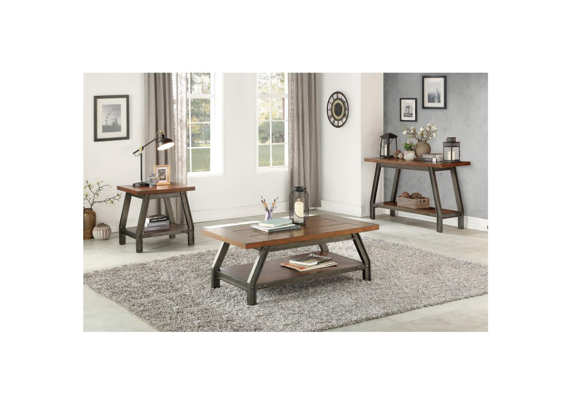 Holverson End Table,Homelegance