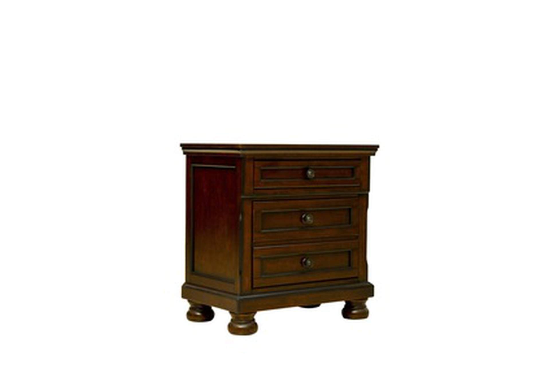 Night Stand With Hidden Drawer,Homelegance
