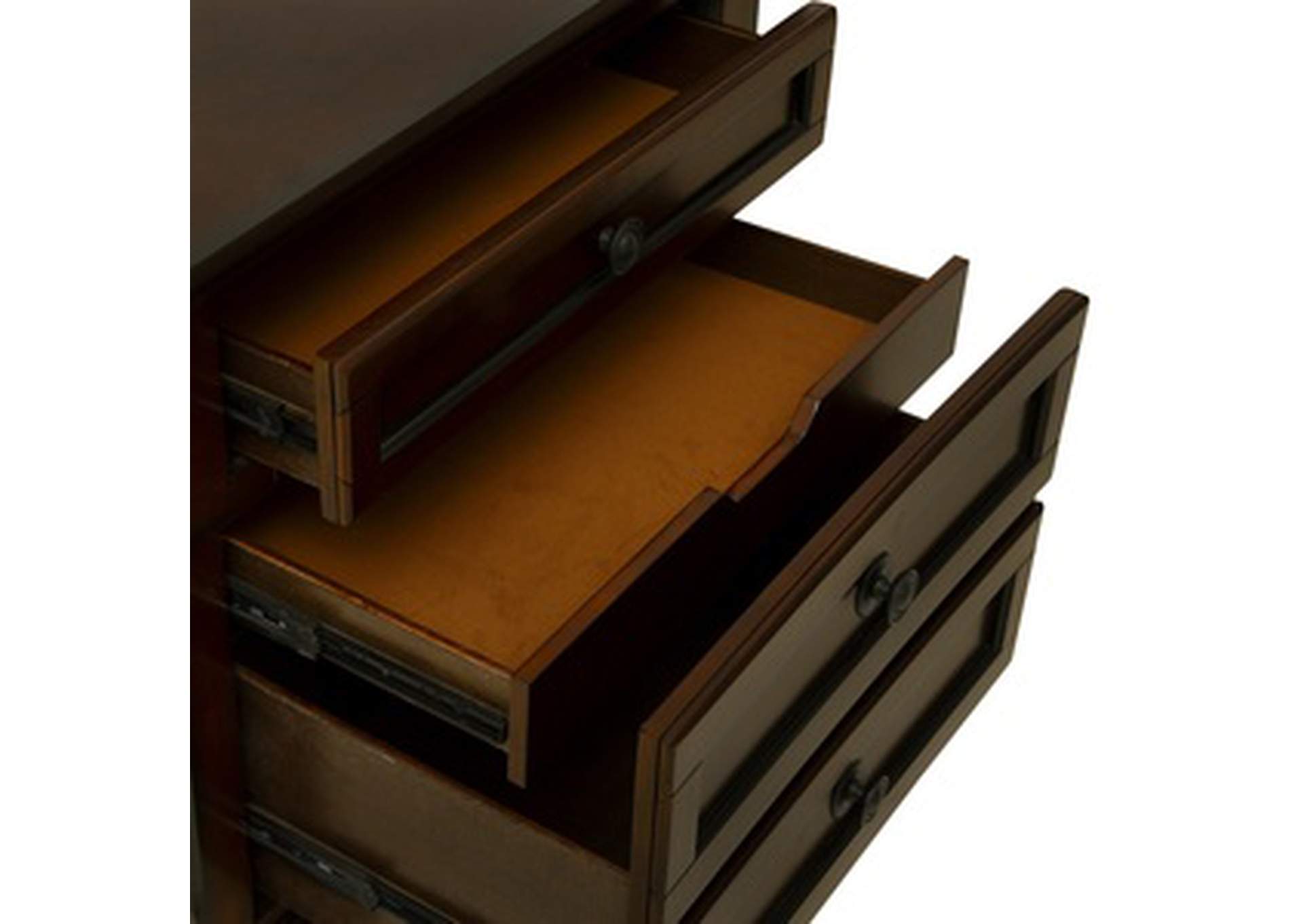 Night Stand With Hidden Drawer,Homelegance