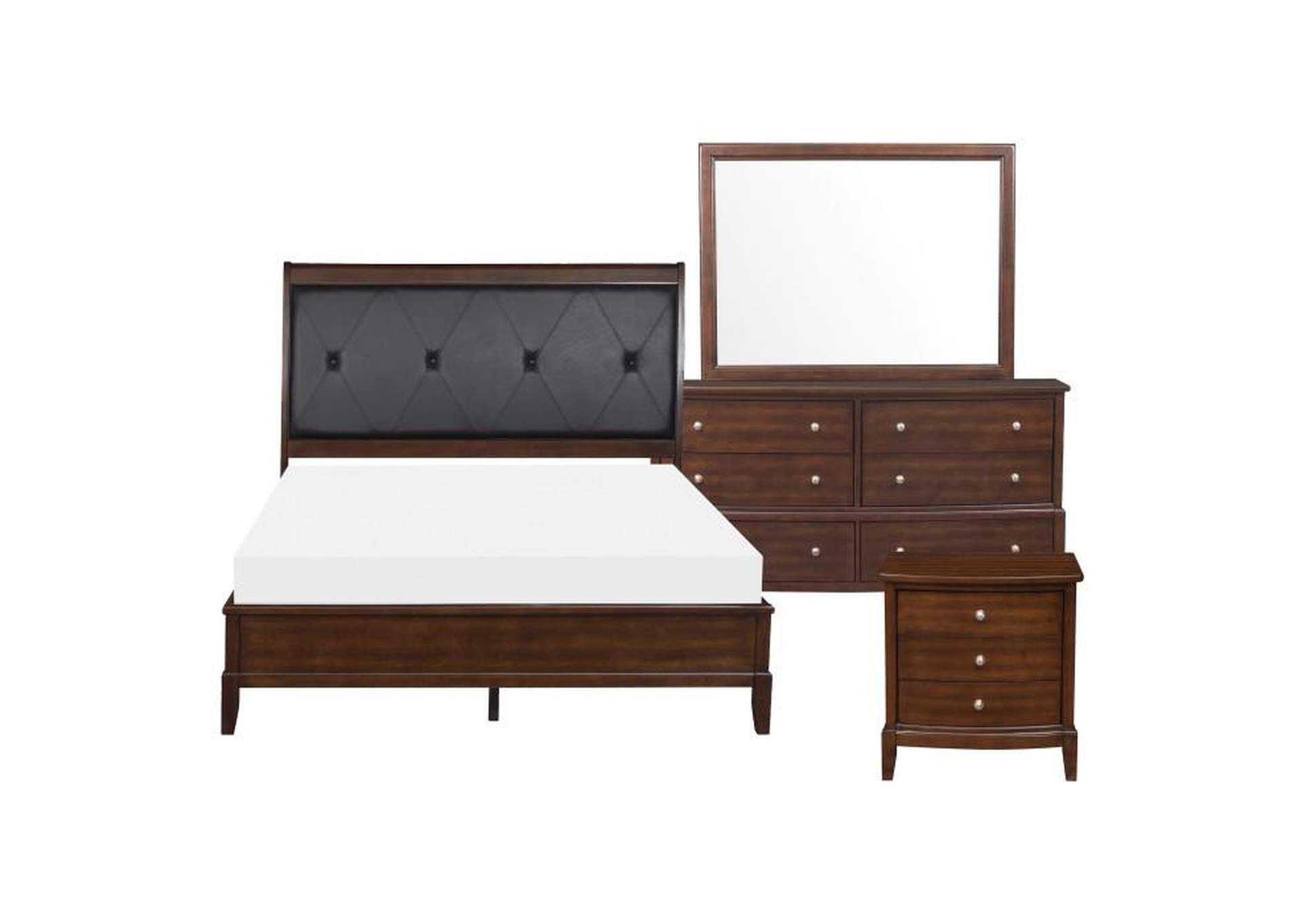 Cotterill 4 Piece Queen Bedroom Set,Homelegance