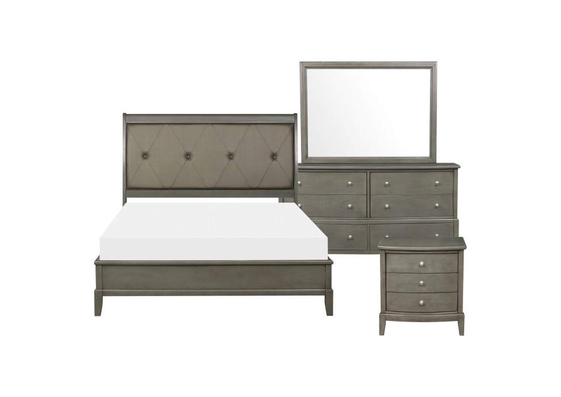 Cotterill 4 Piece Queen Bedroom Set,Homelegance