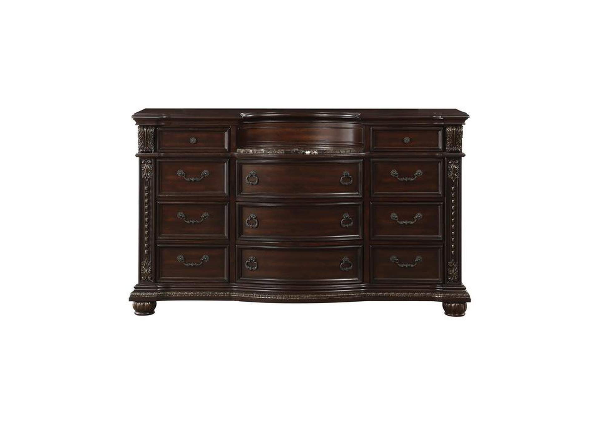 Cavalier 4 Piece Queen Bedroom Set,Homelegance
